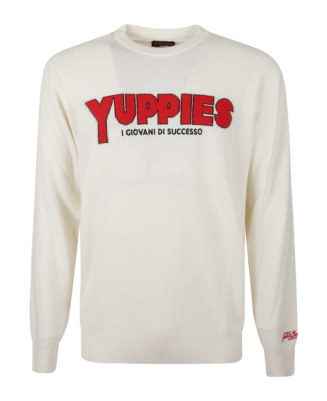 MC2 Saint Barth Heron Turtleneck - White