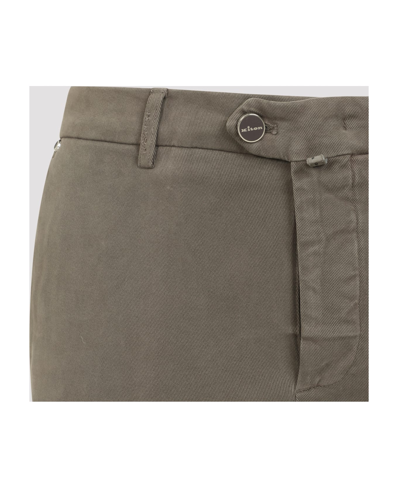 Kiton Trousers - Brown