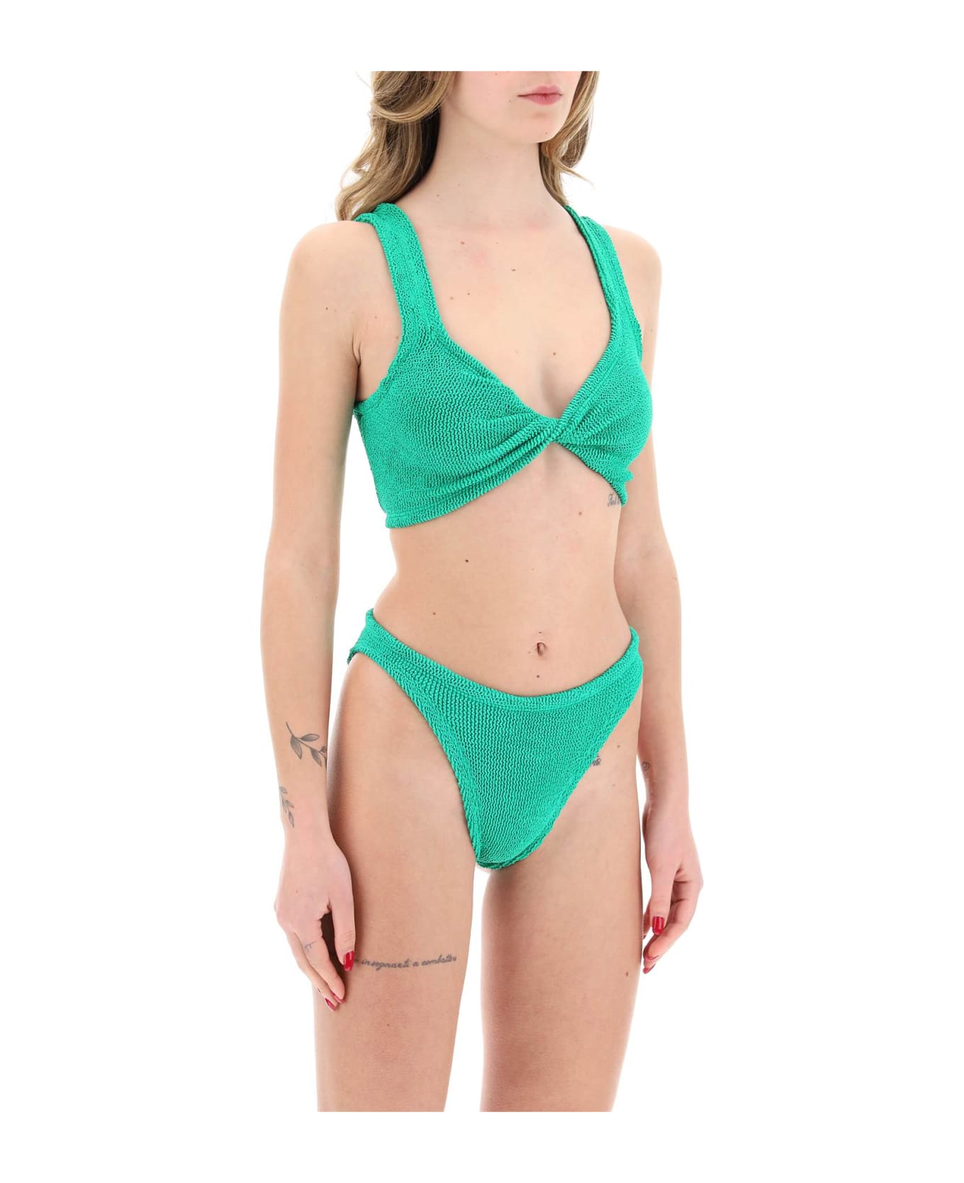 Hunza G Juno Bikini Set - EMERALD (Green)
