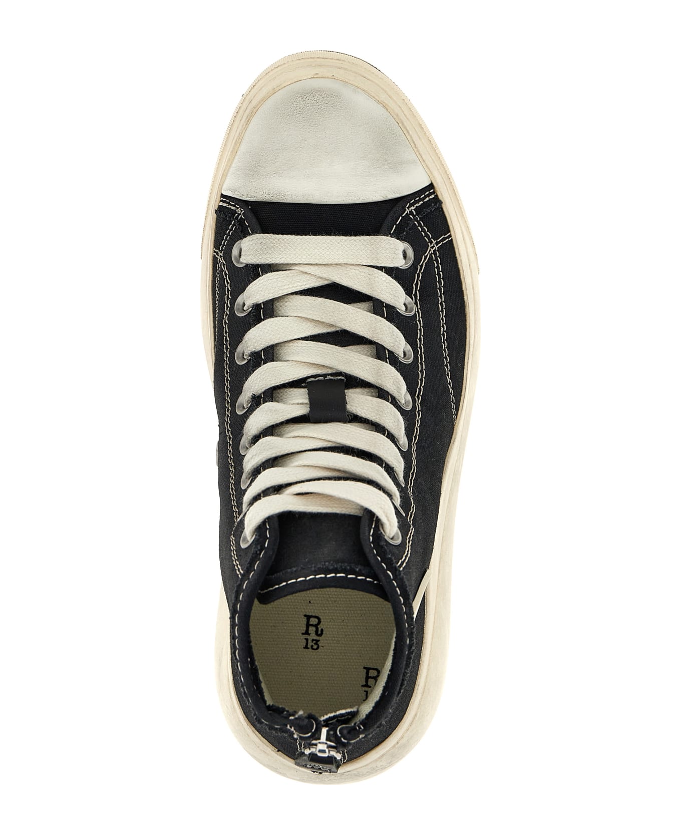 R13 
high Top
 Sneakers - Black  