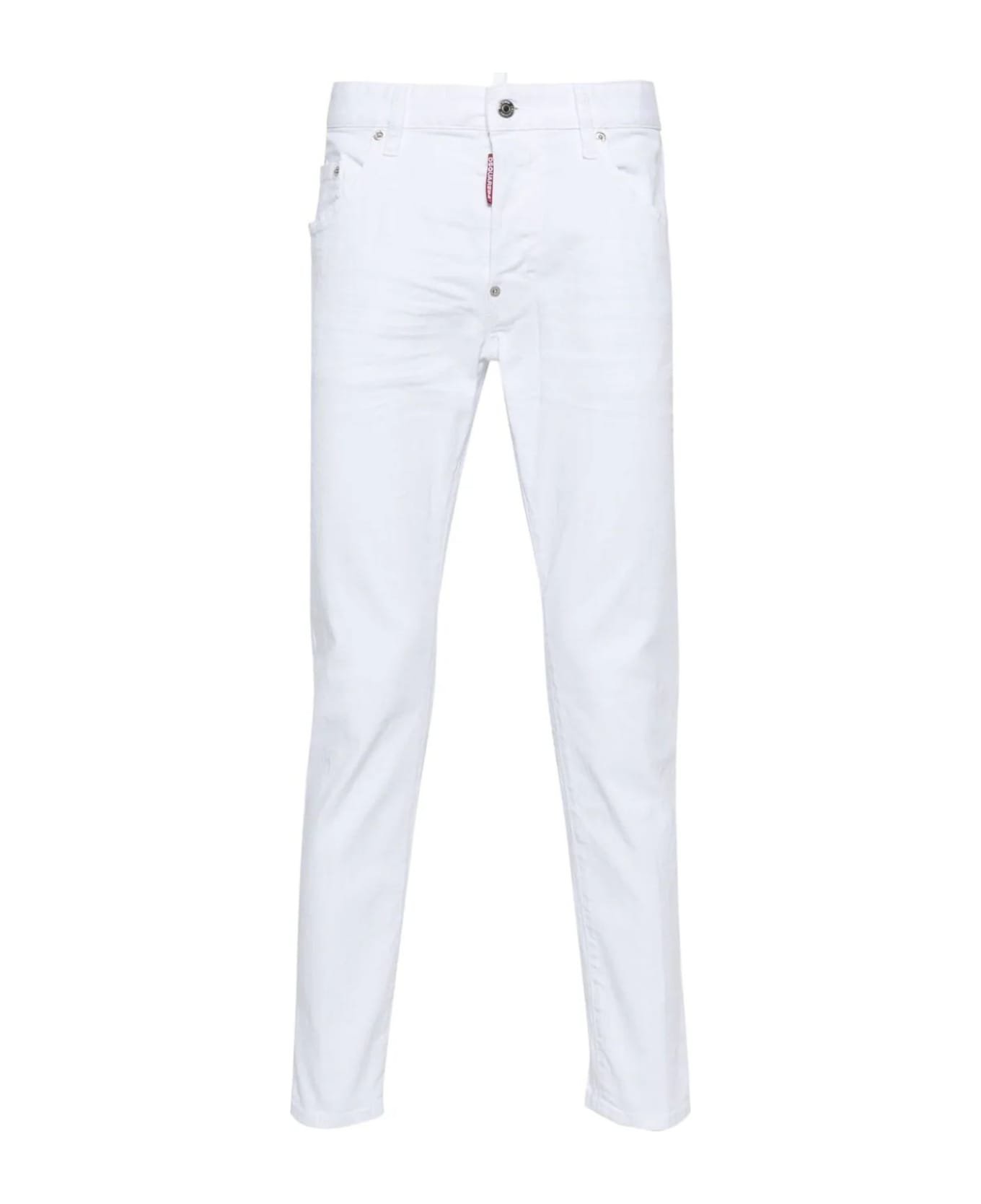 Dsquared2 Stretch-cotton Denim Jeans - White