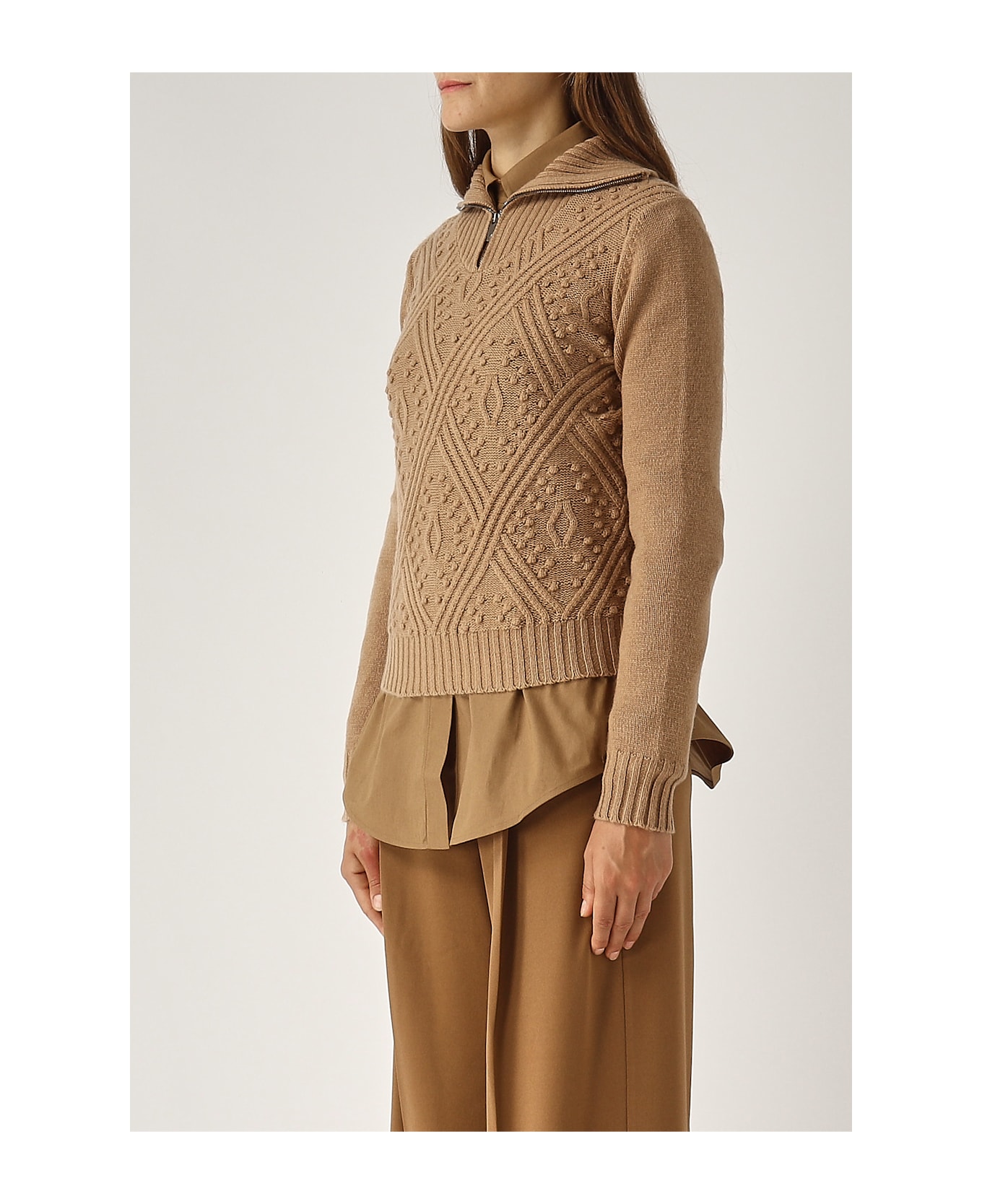 Max Mara Studio Etra Sweater - CAMMELLO