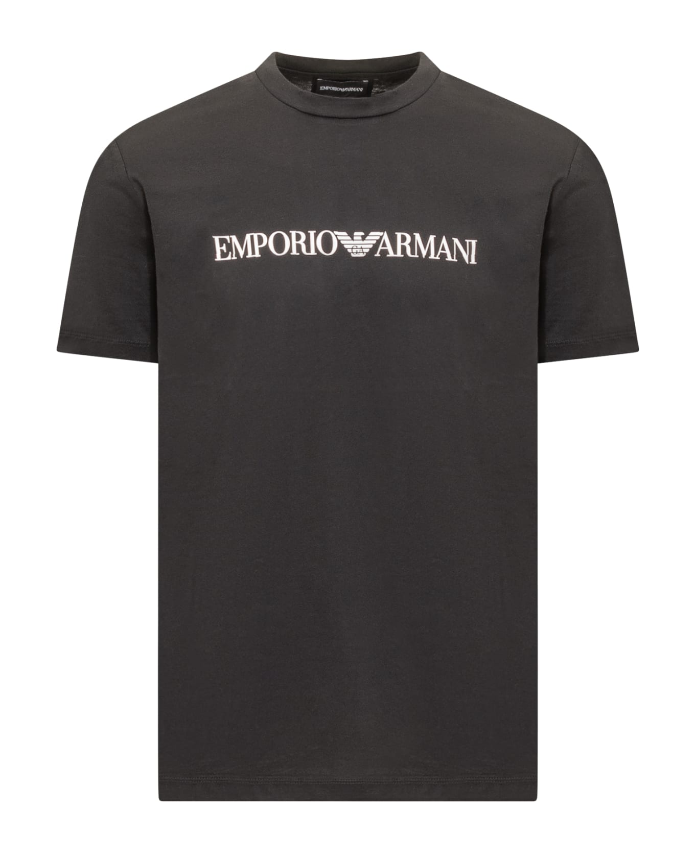 Emporio Armani T-shirt With Logo - BLACK シャツ