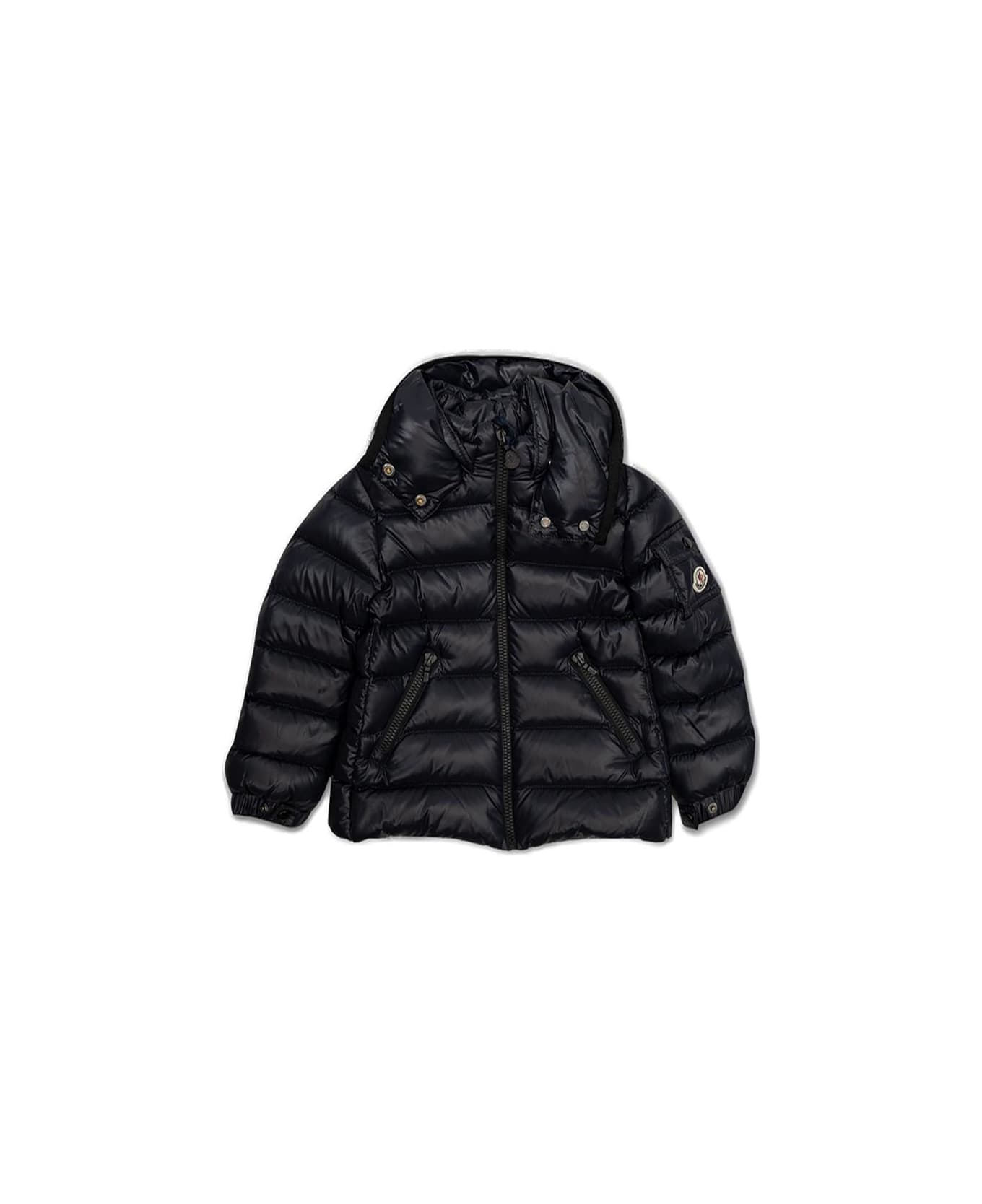 Moncler Logo Patch Hooded Down Jacket コート＆ジャケット