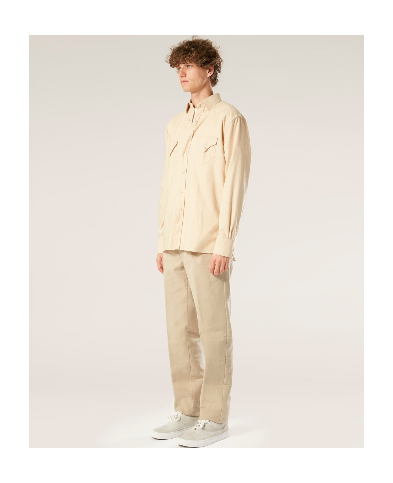 doppiaa Aariosto Cotton Wester Shirt
