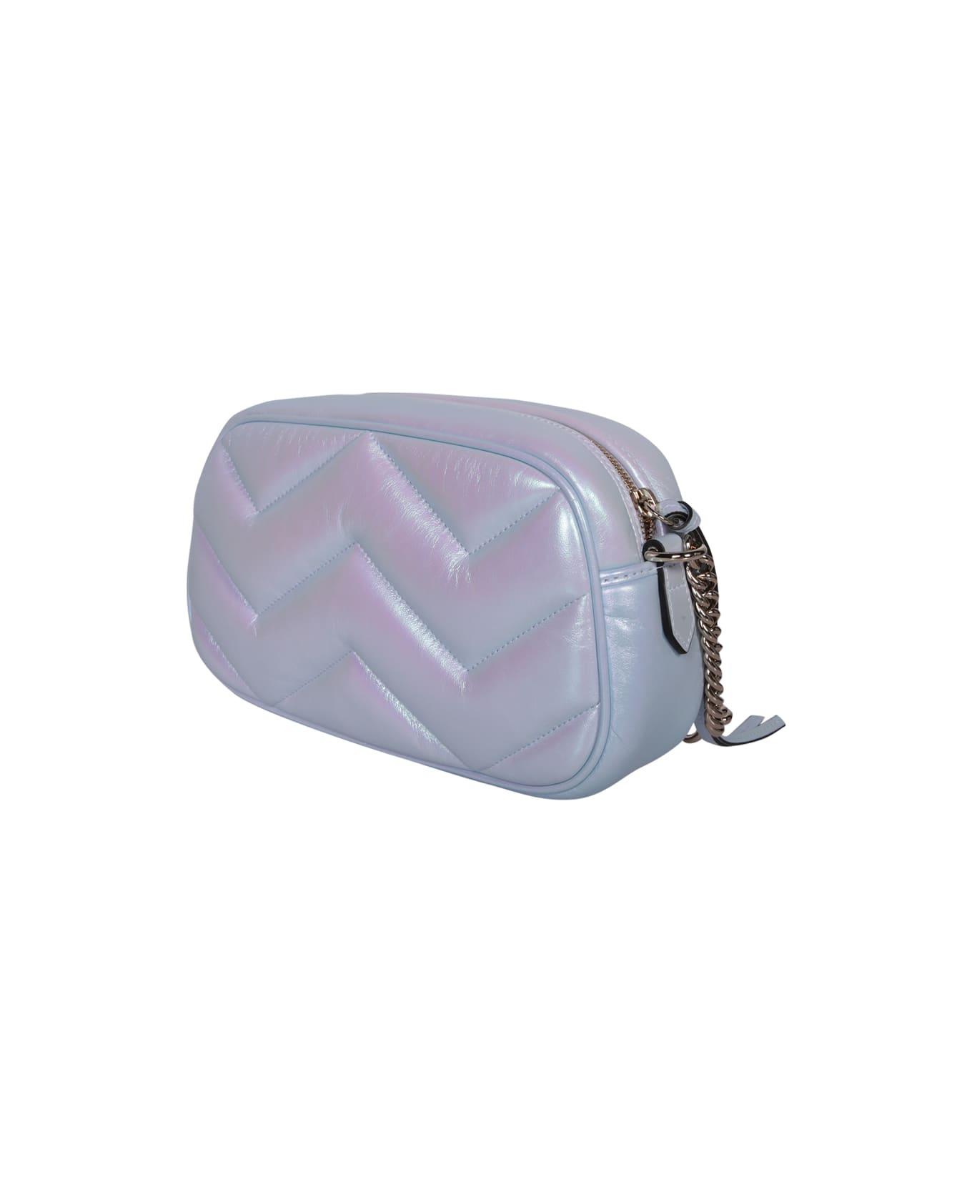 Gucci Gg Marmont Small Shoulder Bag - Iride Snow