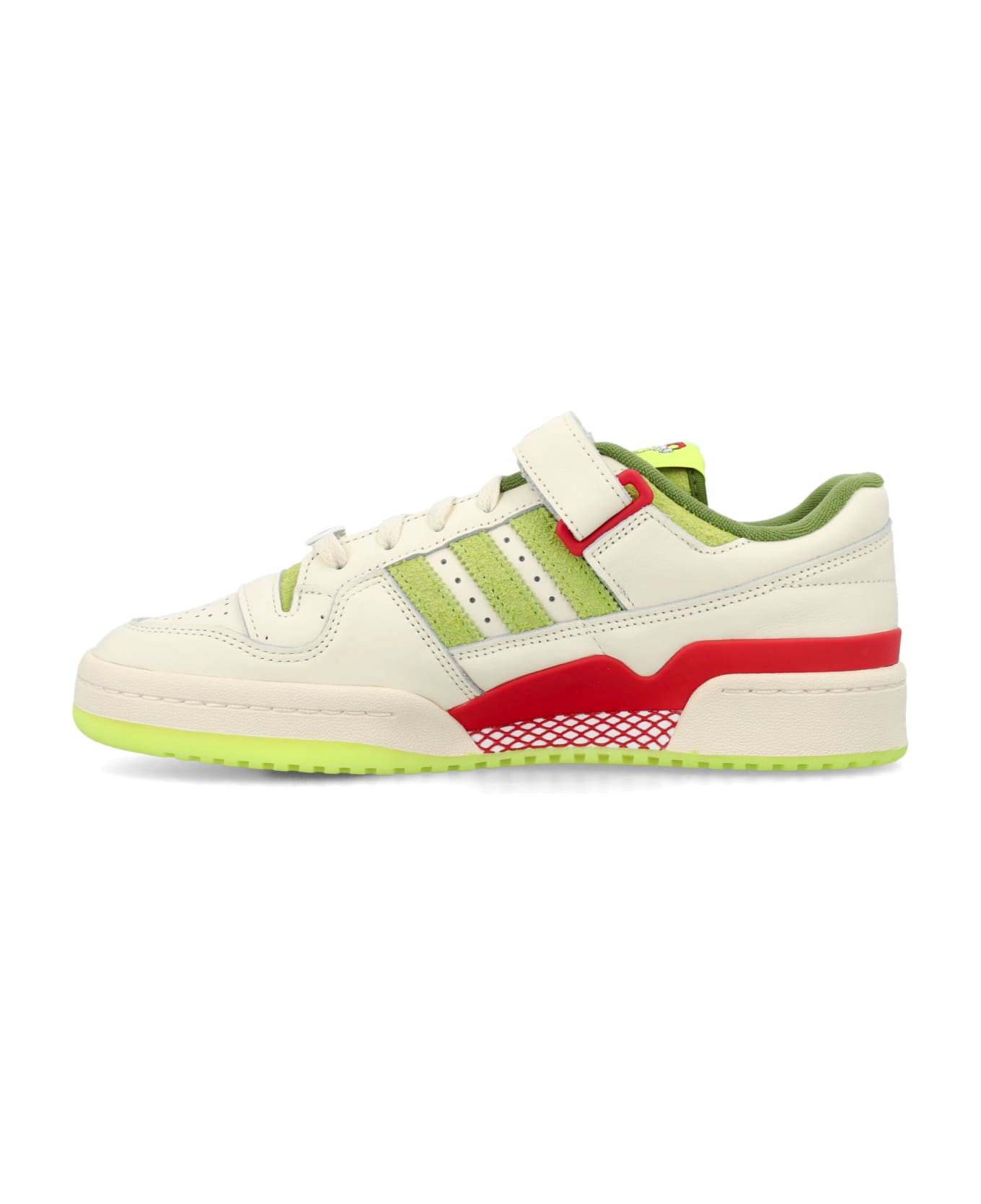 Adidas Originals Forum Low Cl The Grinch - WHITE RED GREEN