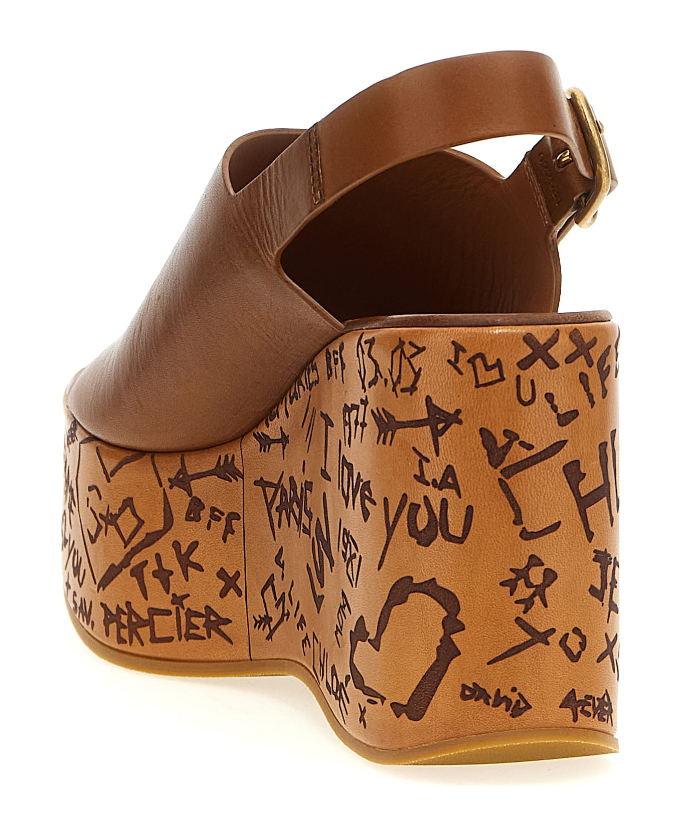 Chloé 'maxime' Sandals - Brown