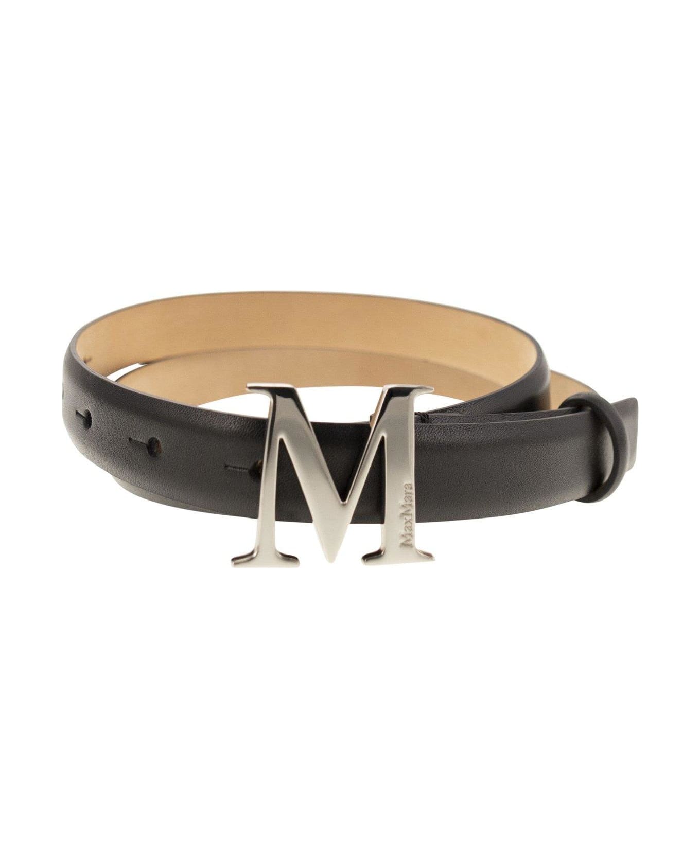 Max Mara Logo Plaque Belt - C