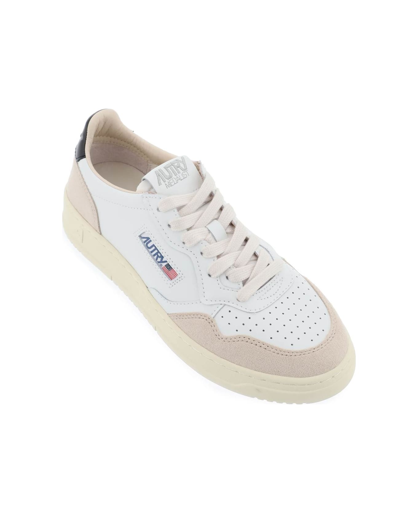 Autry Medalist Leather Low-top Sneakers - White スニーカー