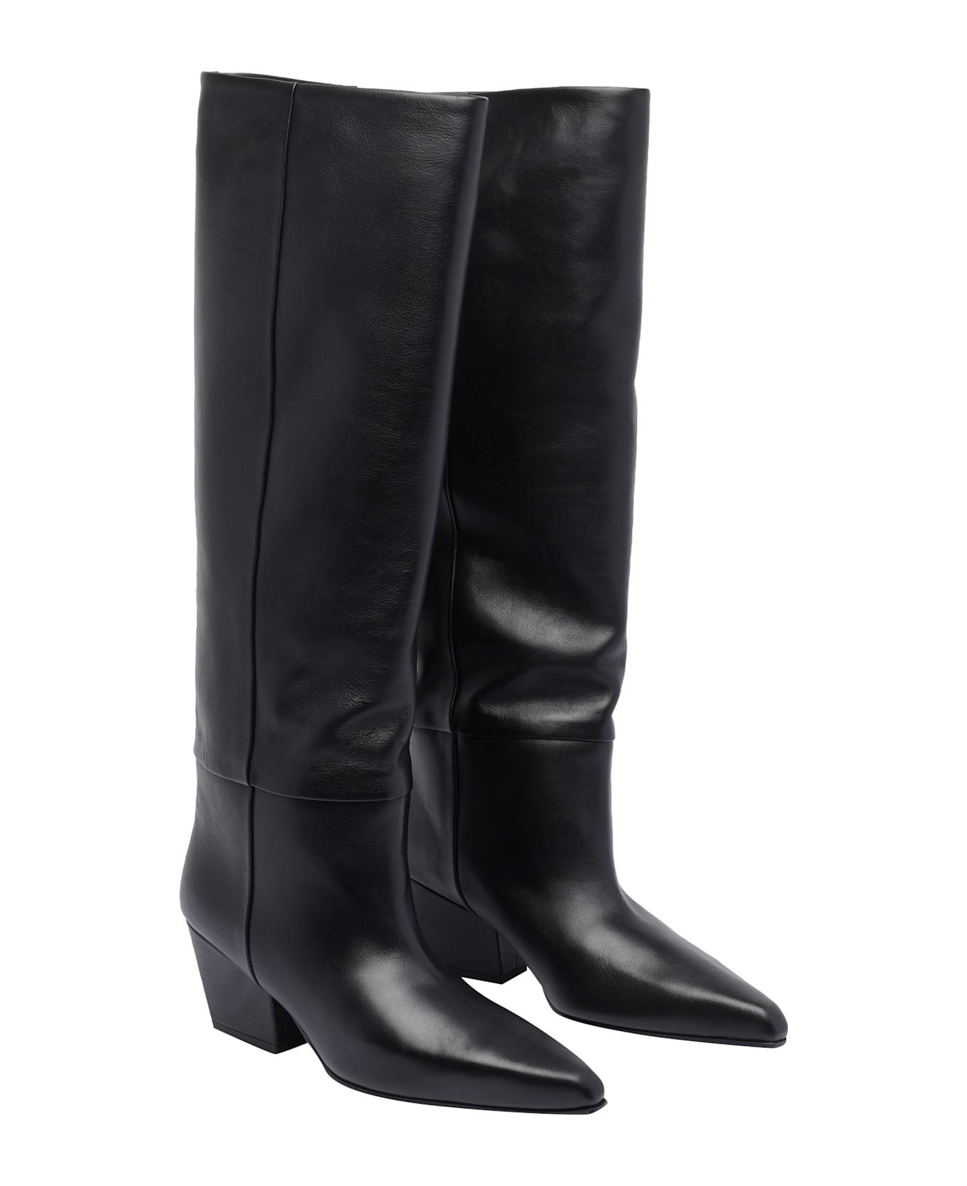 Paris Texas Jane Pump Boots - Black