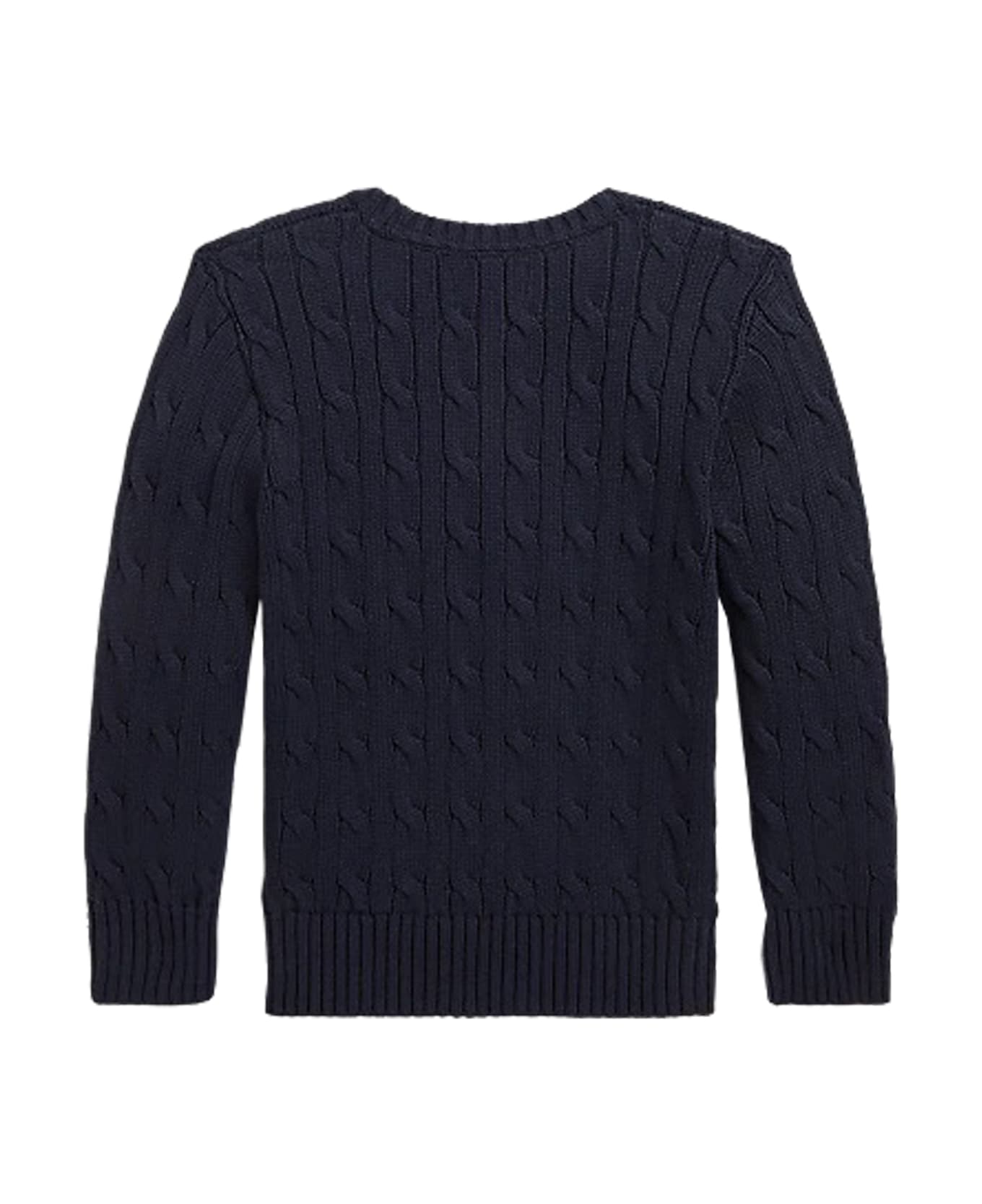 Ralph Lauren Cotton Cable Sweater - Blue ニットウェア＆スウェットシャツ