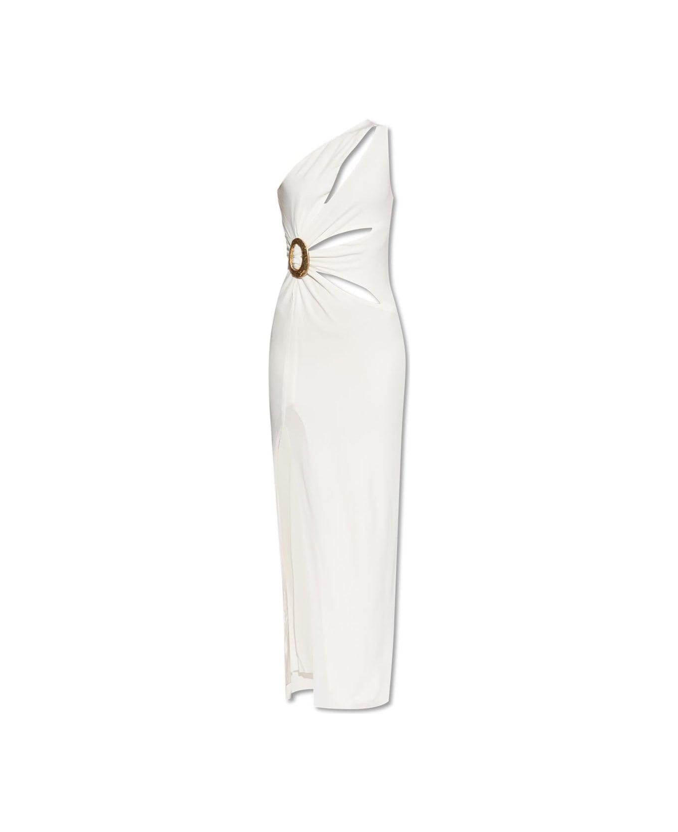 Cult Gaia Zinna One-shoulder Gown - WHITE