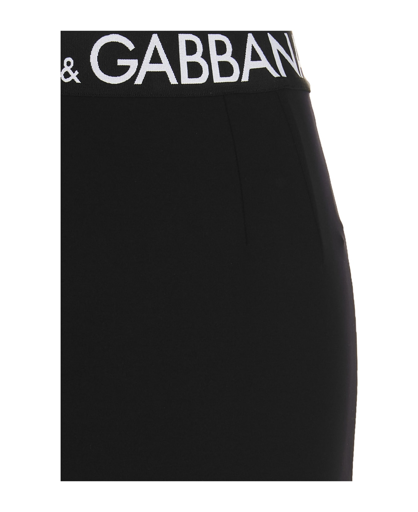 Dolce & Gabbana Logo Elastic Skirt