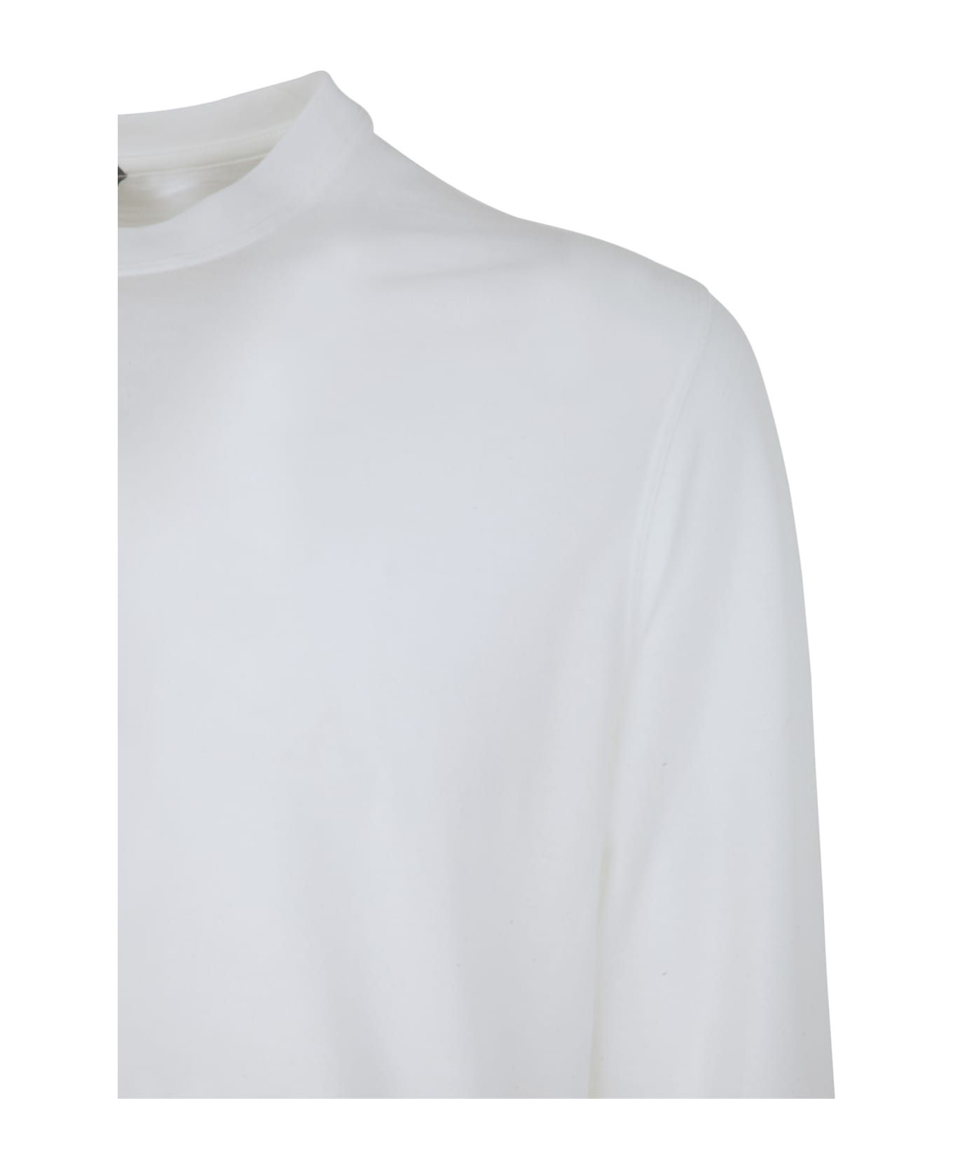 Zanone Long Sleeves T-shirt - White