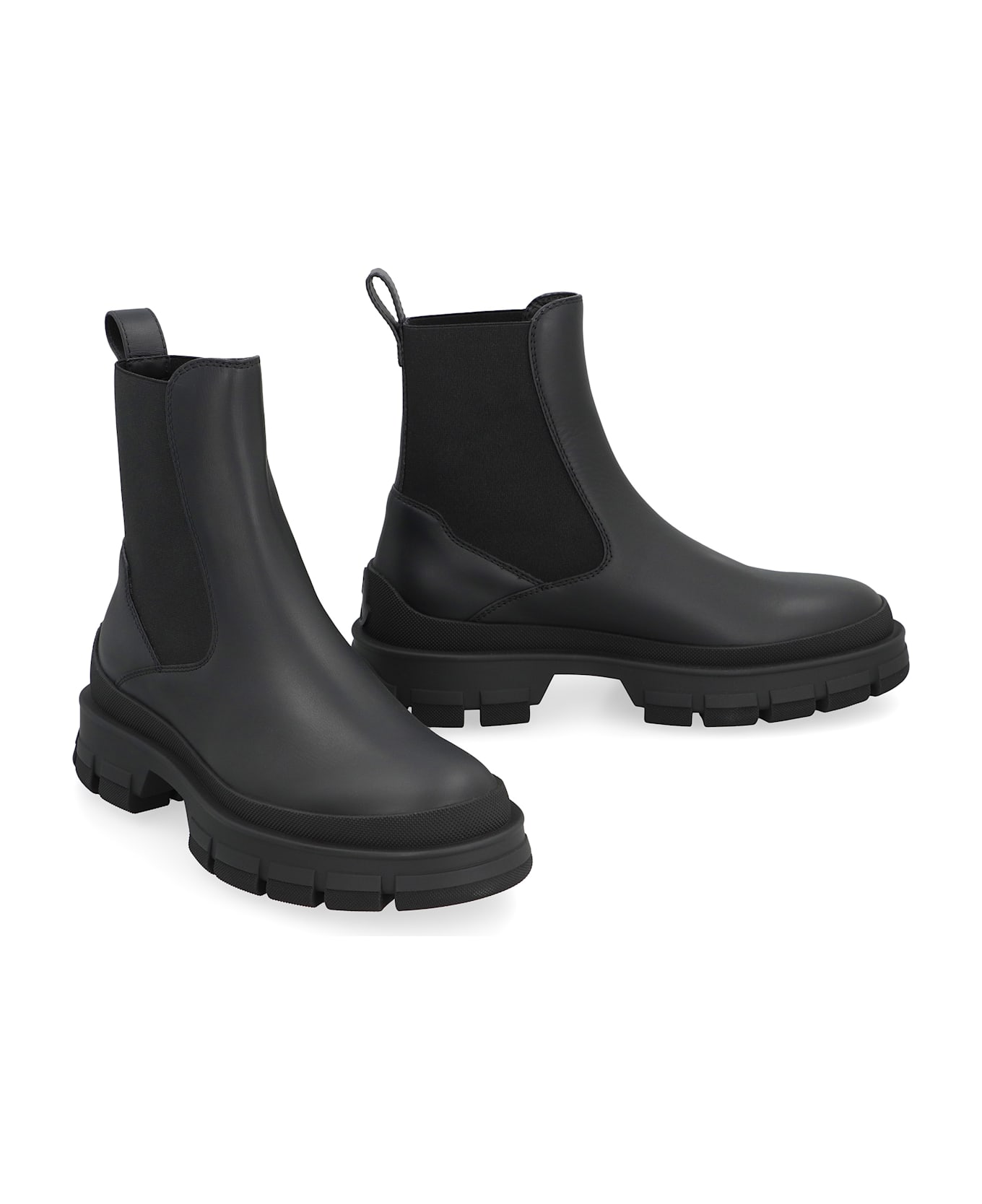 Moncler Hevea Chelsea Boots - black