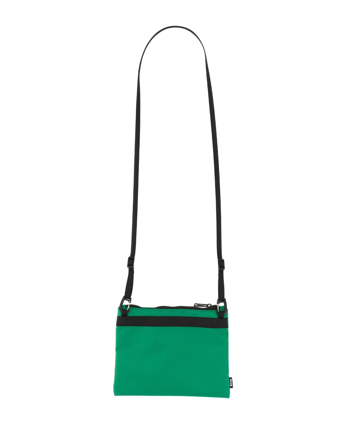 MSGM Flat Bag With Logo - VERDE