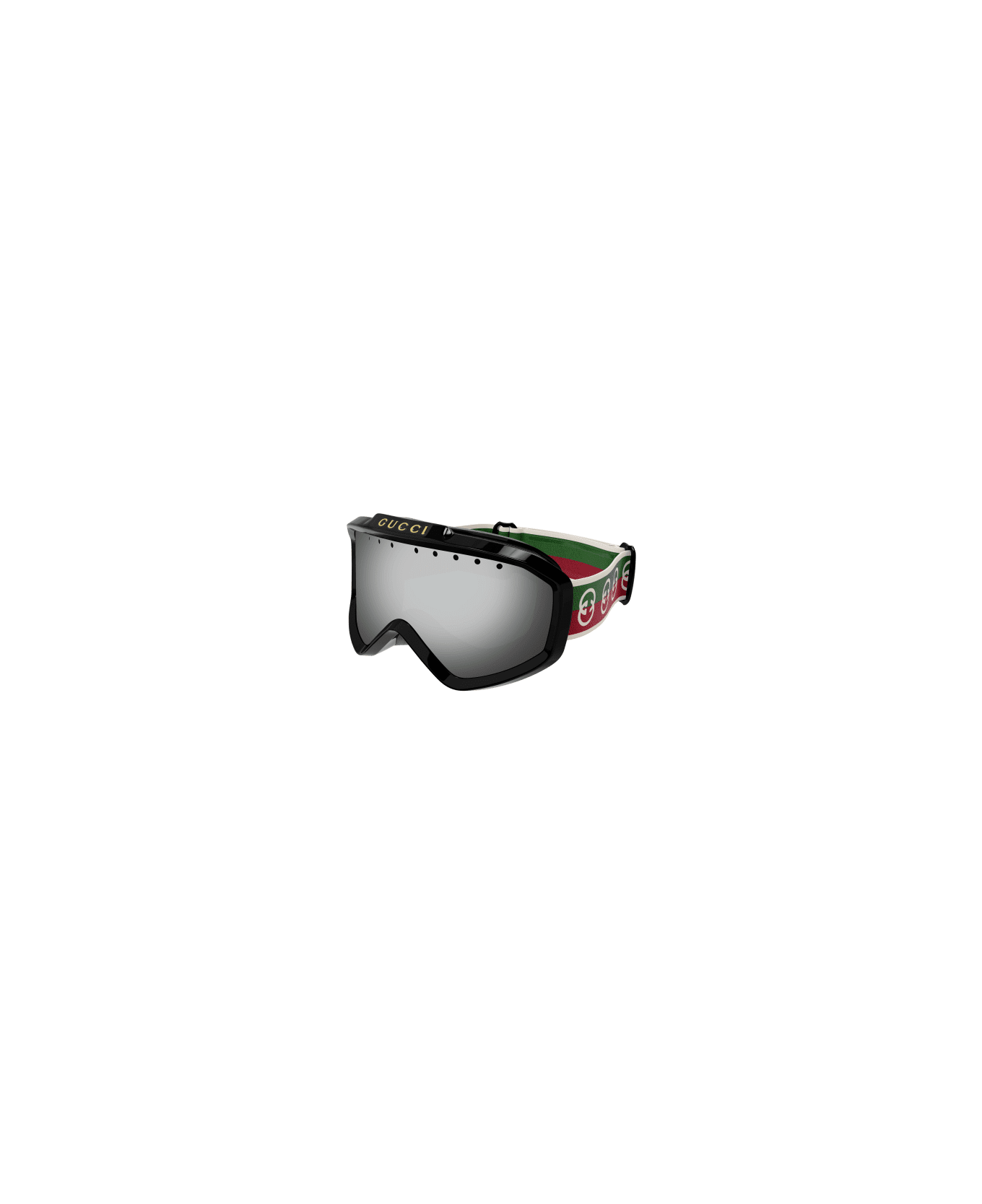 Gucci Eyewear GG1210S Sunglasses - Black Green Silver