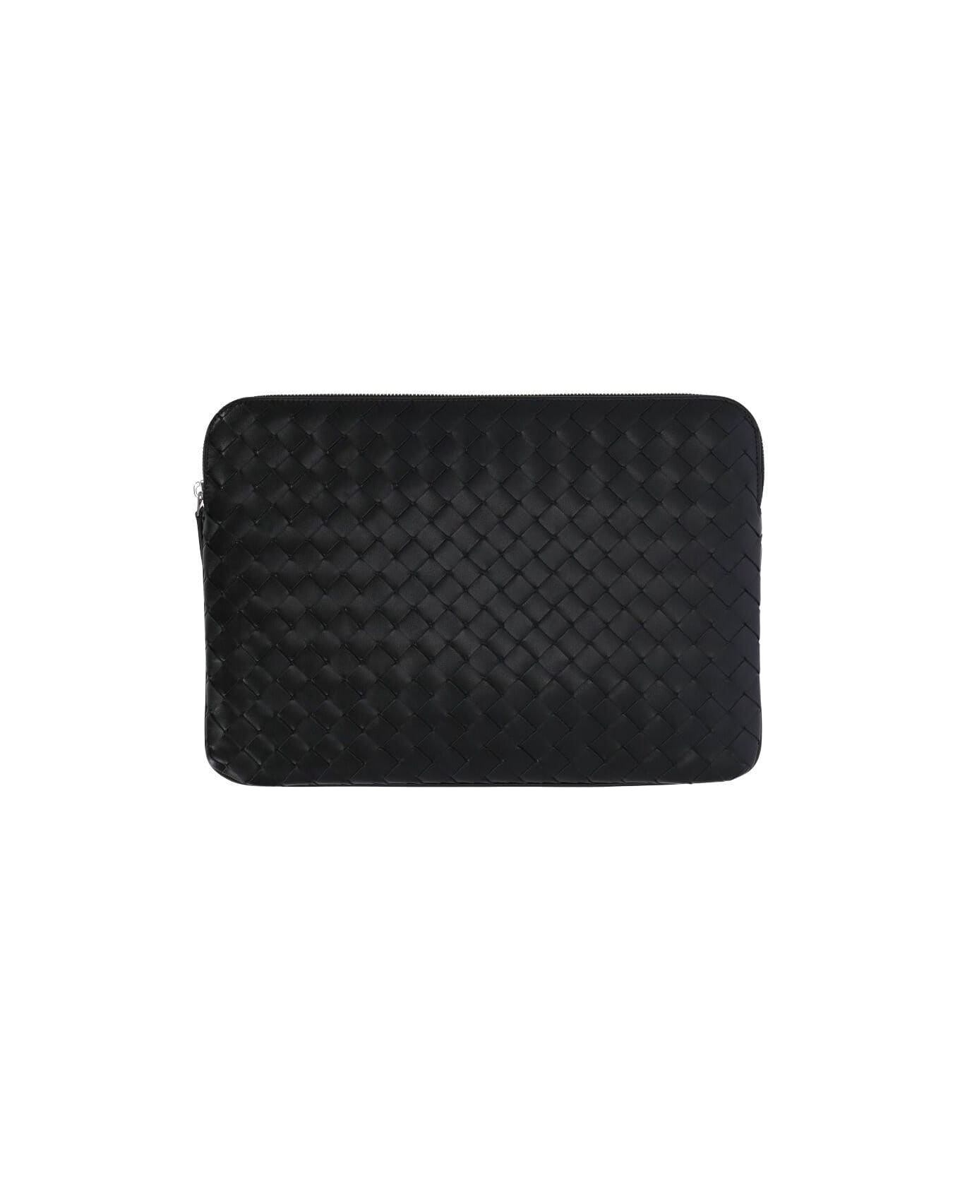 Bottega Veneta Getaway Document Case - Black