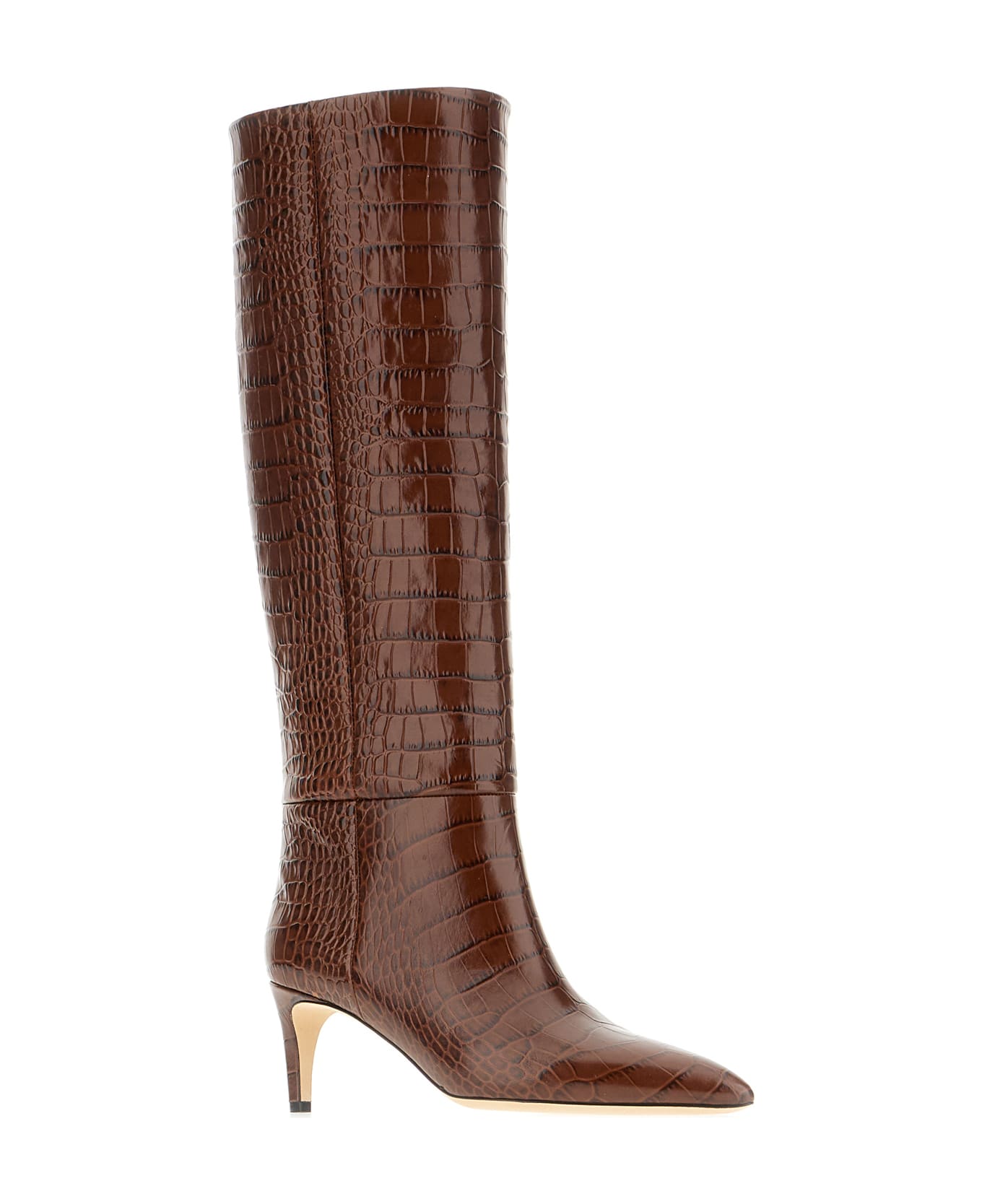 Paris Texas Chocolate Leathers Boots - Cioccolato