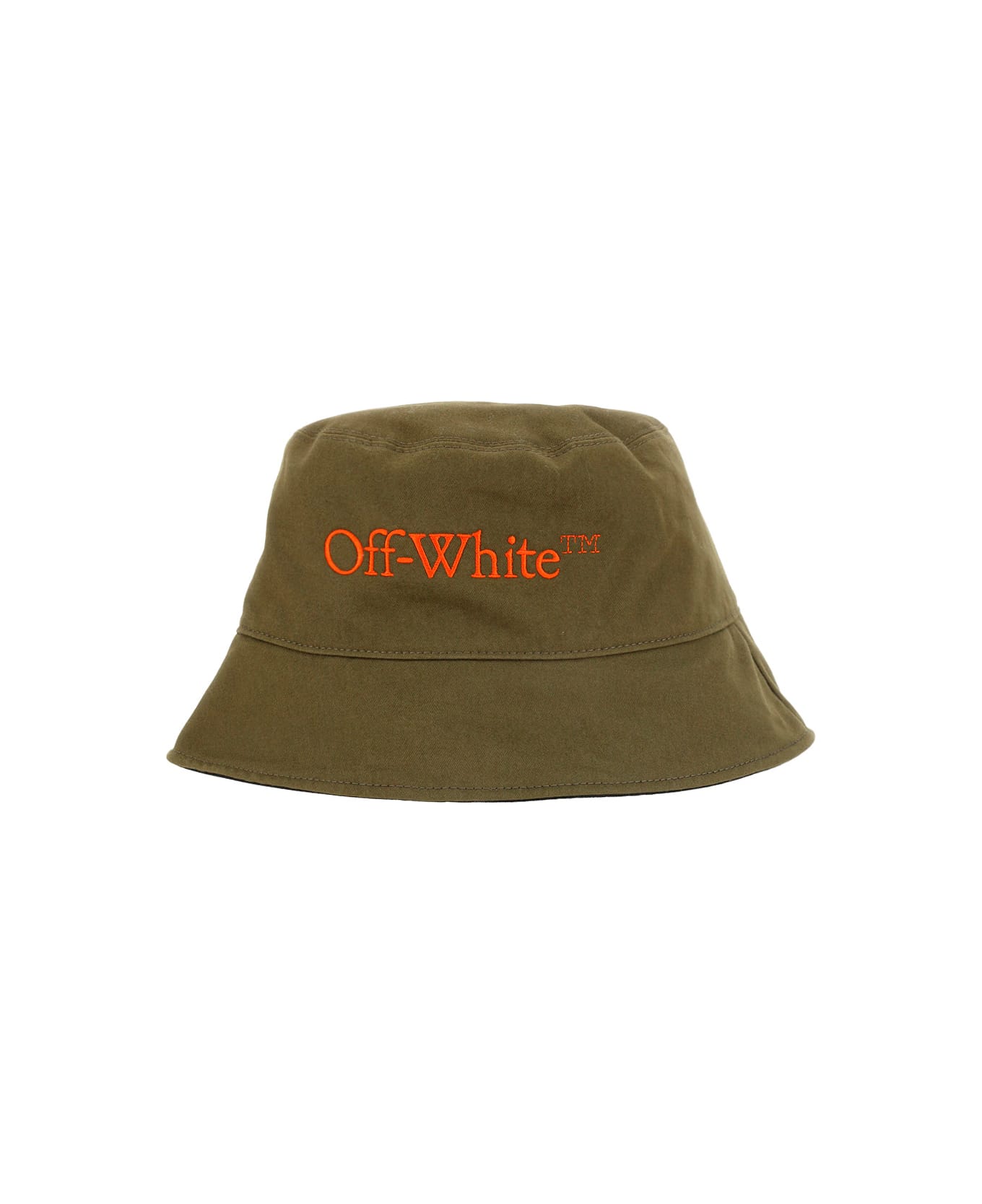 Off-White Bookish Bucket Hat - Army Green