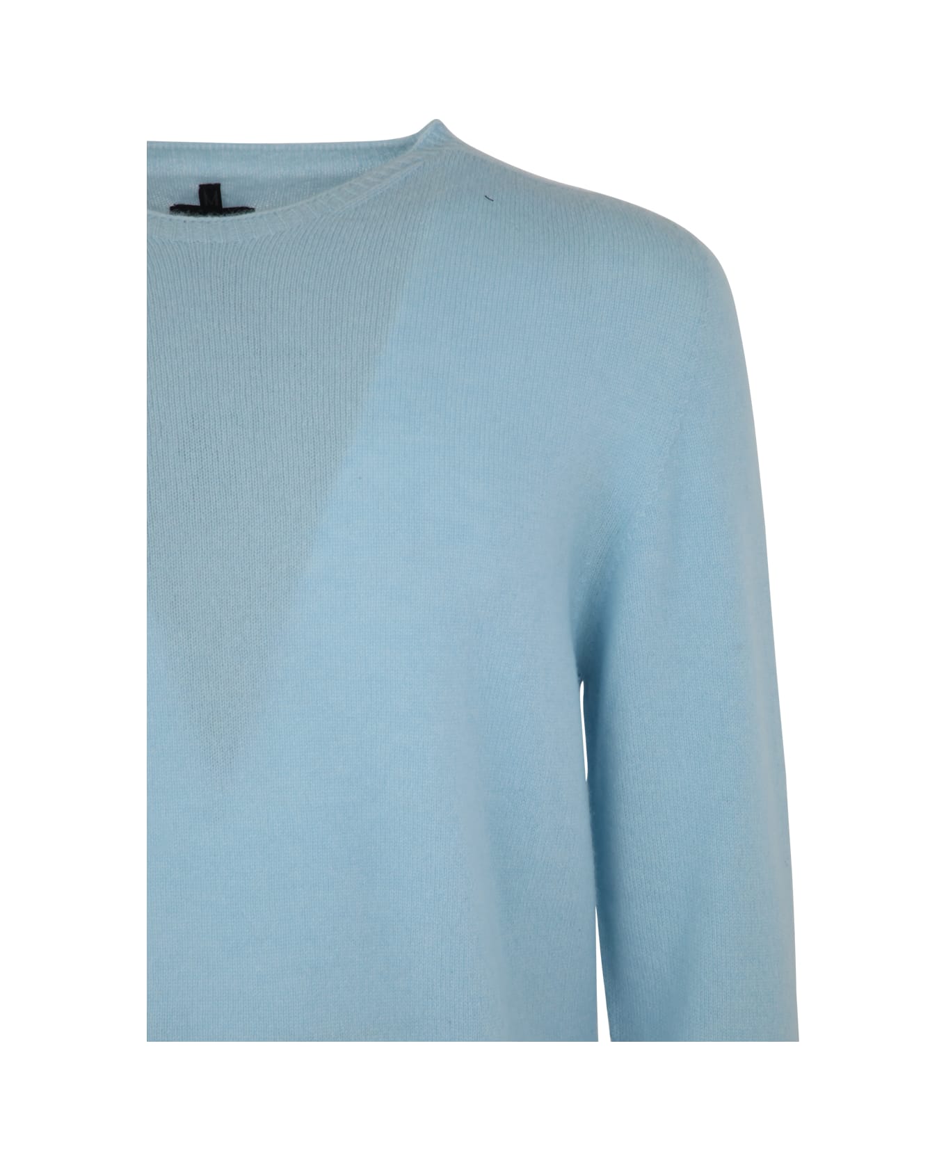 MD75 Cashmere Crew Neck Sweater - Light Blue