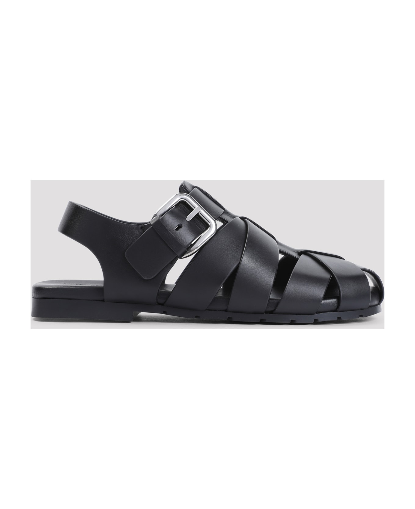 Bottega Veneta Alfie Sandal - Black