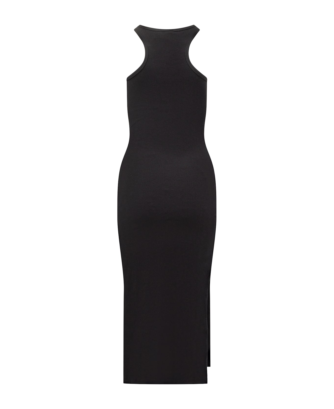 Courrèges Scuba 90's Rib Dress - BLACK