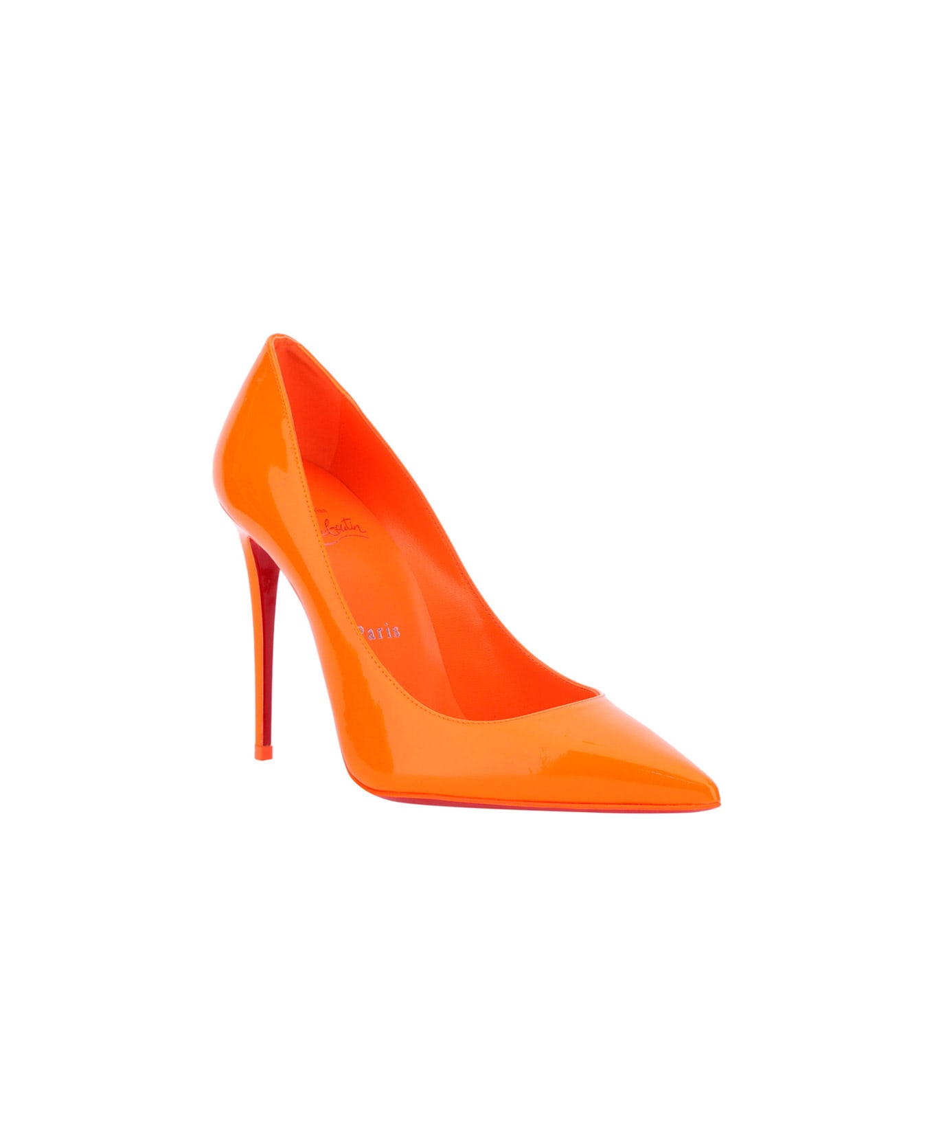 Christian Louboutin Kate Pumps - Fluo Orange/lin Fluo Orange