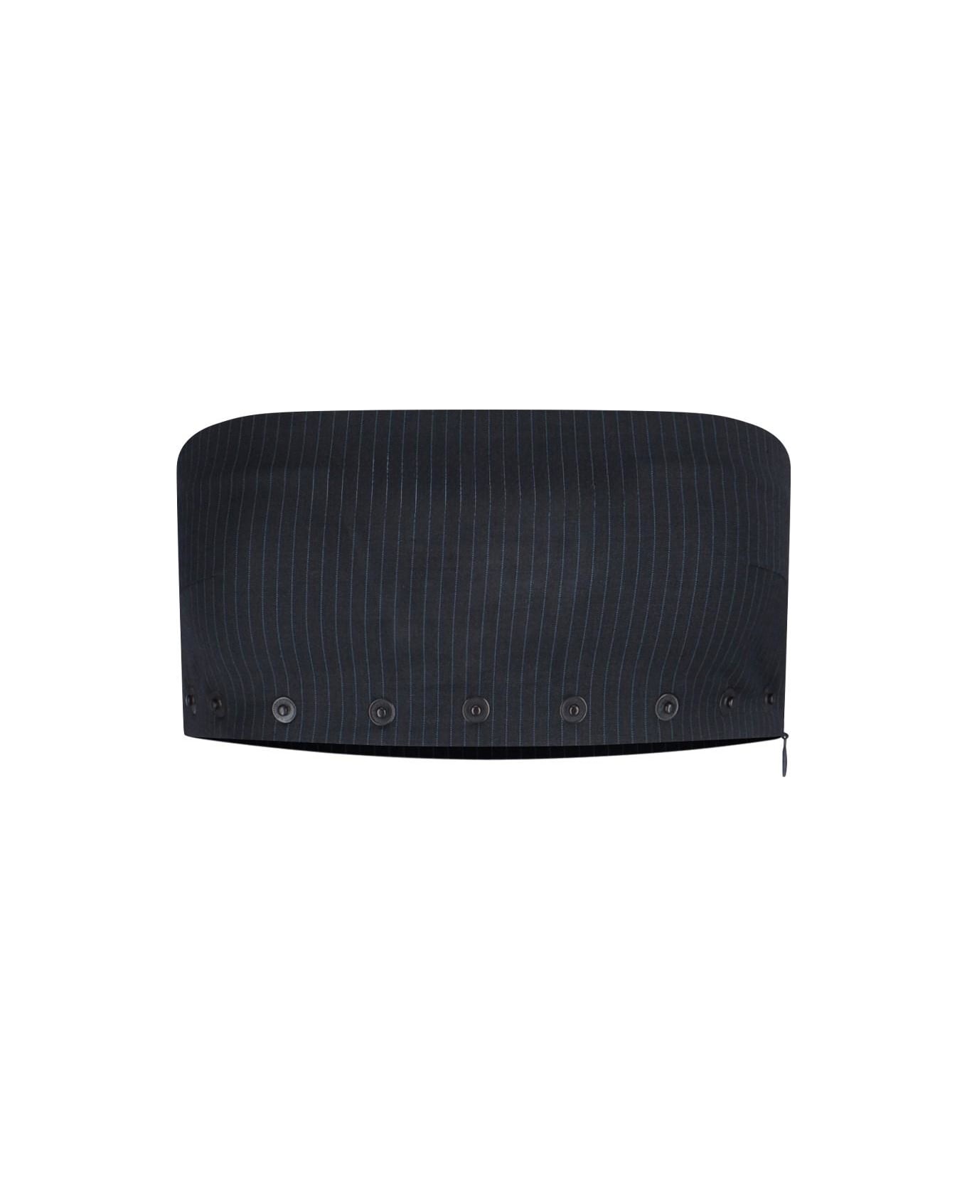 Paloma Wool 
nita
 Bandeau Top - CHARCOAL