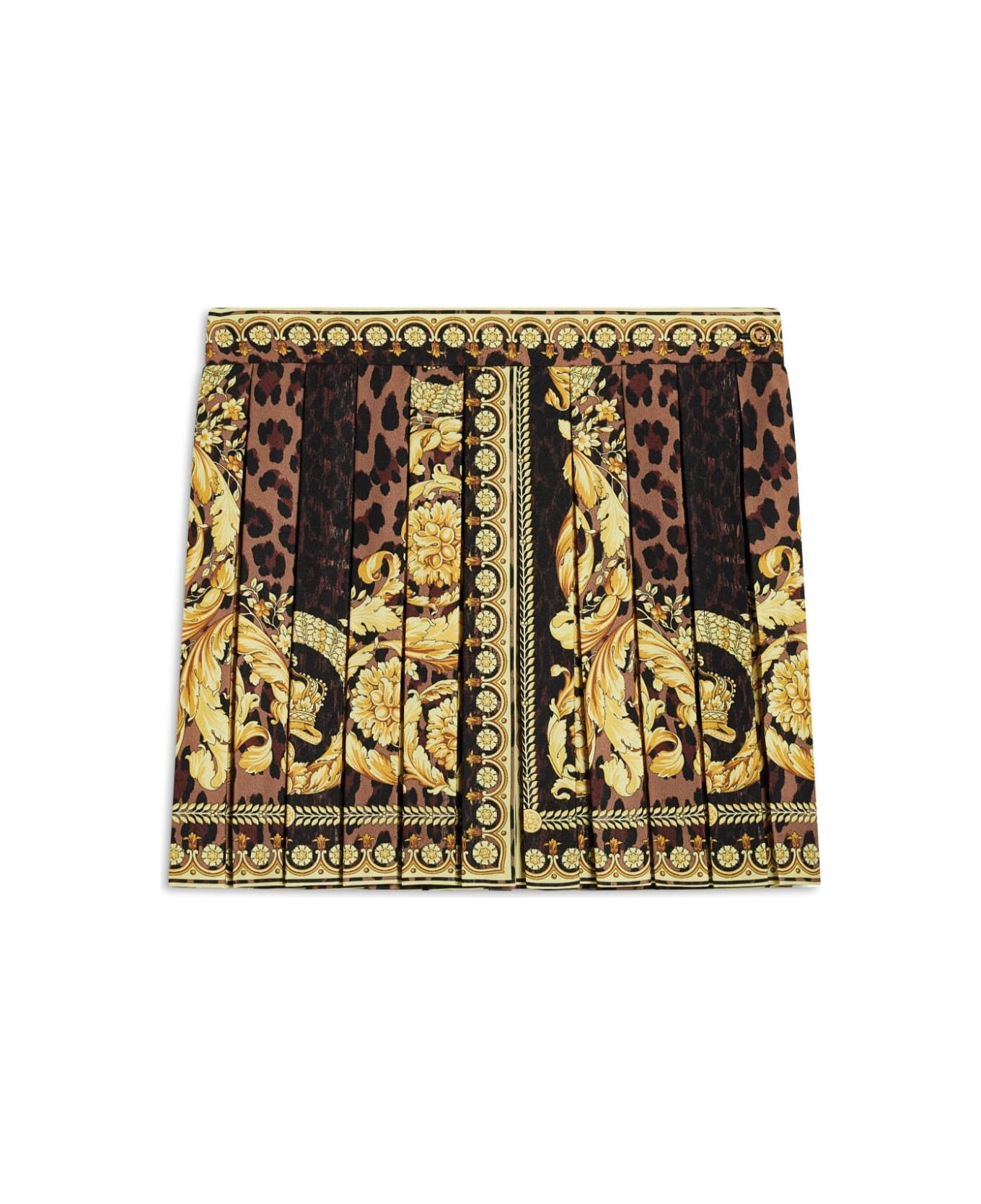 Versace Gold Skirt Girl - marrone/oro