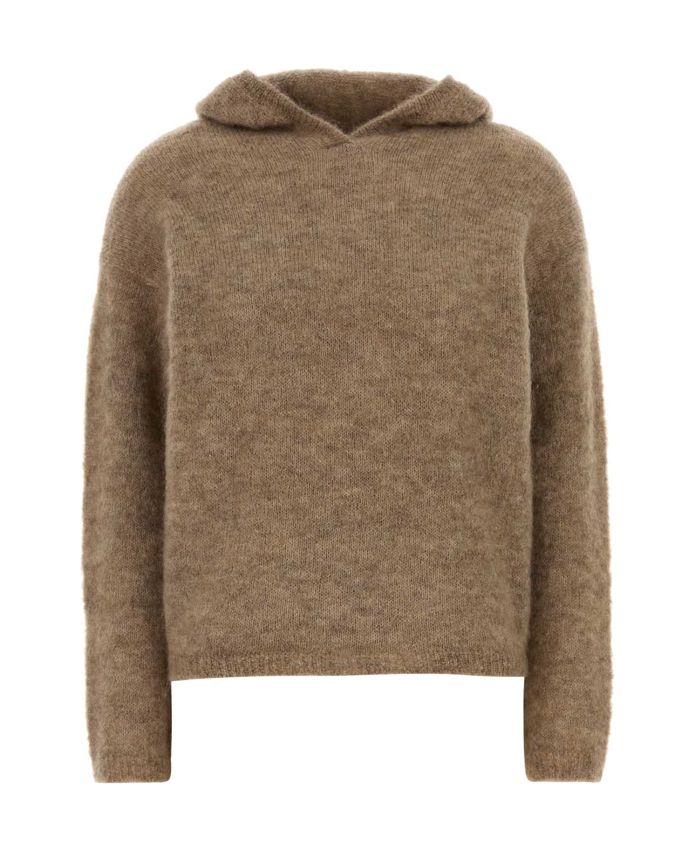 
S Max Mara Beige Stretch Mohair Blend Attuale Sweater - BEIGE