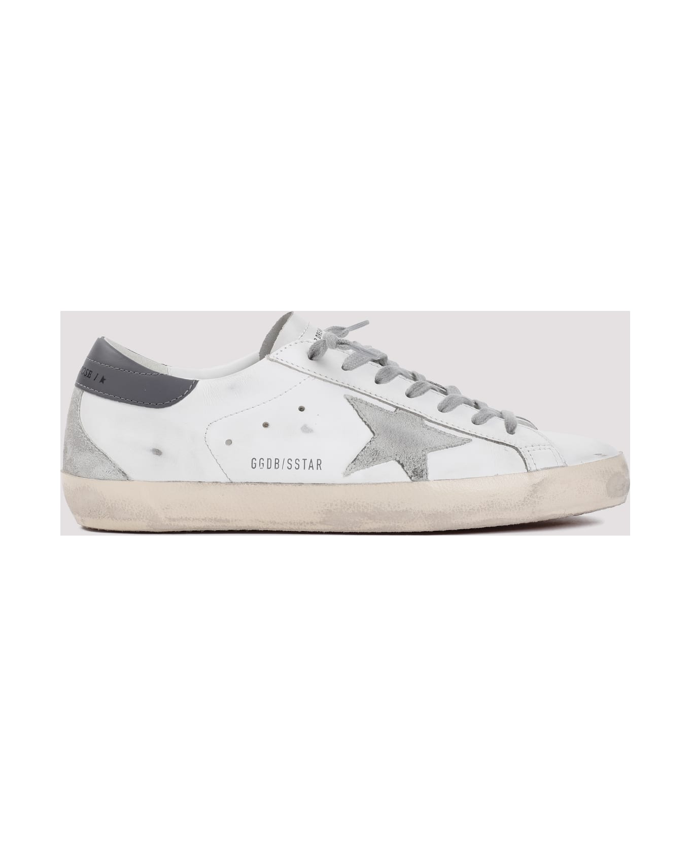 Golden Goose Superstar Sneakers - White Ice Dark Gray