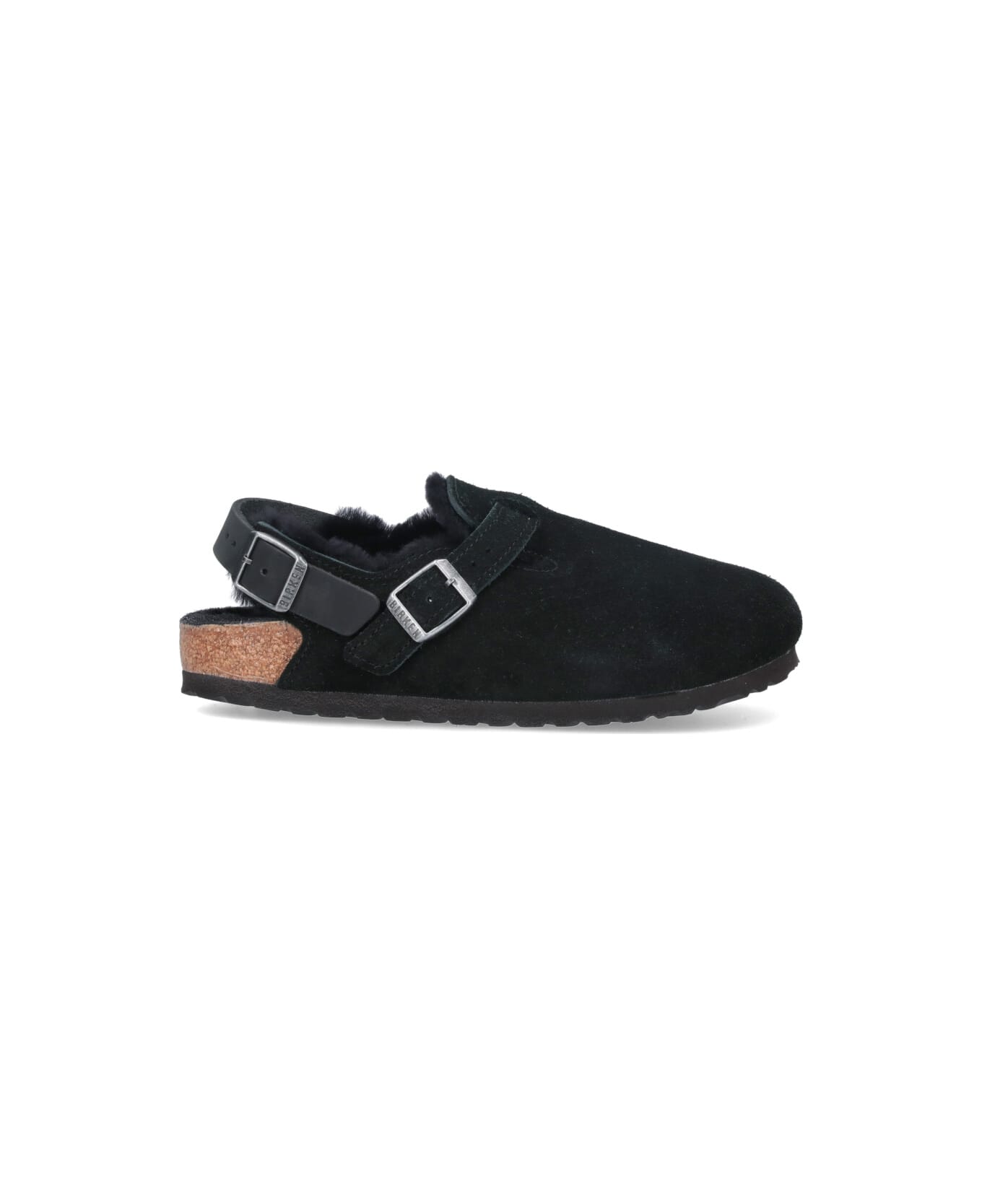 Birkenstock "tokio" Fur Mules - Black  