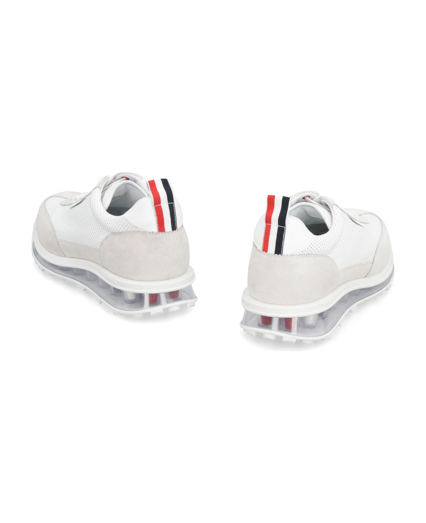 Thom Browne Leather Low-top Sneakers - White スニーカー