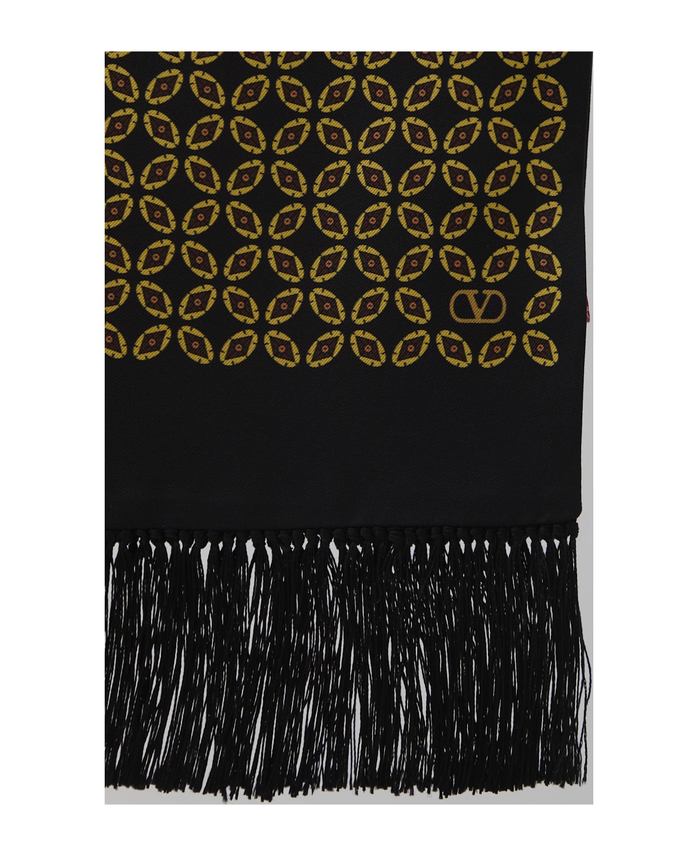Valentino Garavani Chamber Bandeaux Scarf - Black