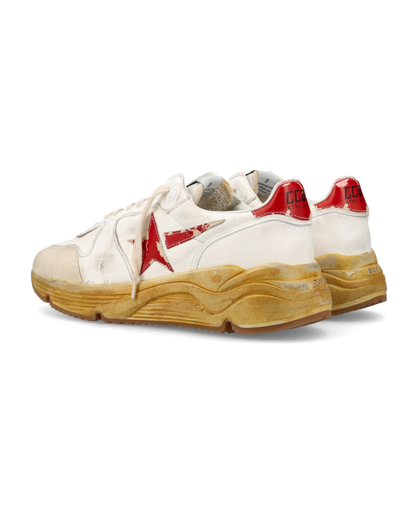 Golden Goose Running Sole Sneakers - White/Red/Blue スニーカー