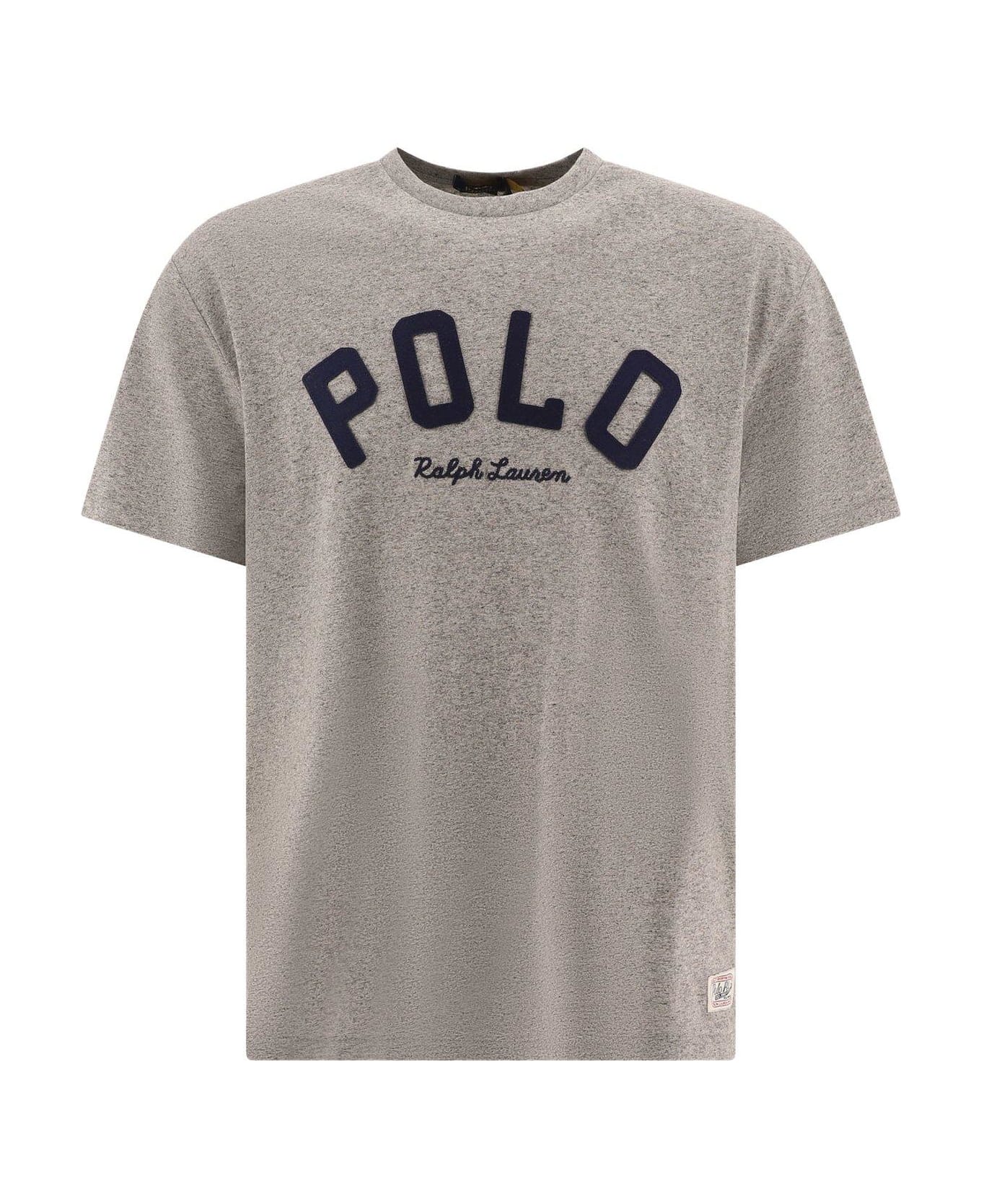 Polo Ralph Lauren Classic Fit Logo Jersey T-shirt - Dark Vintage Heather