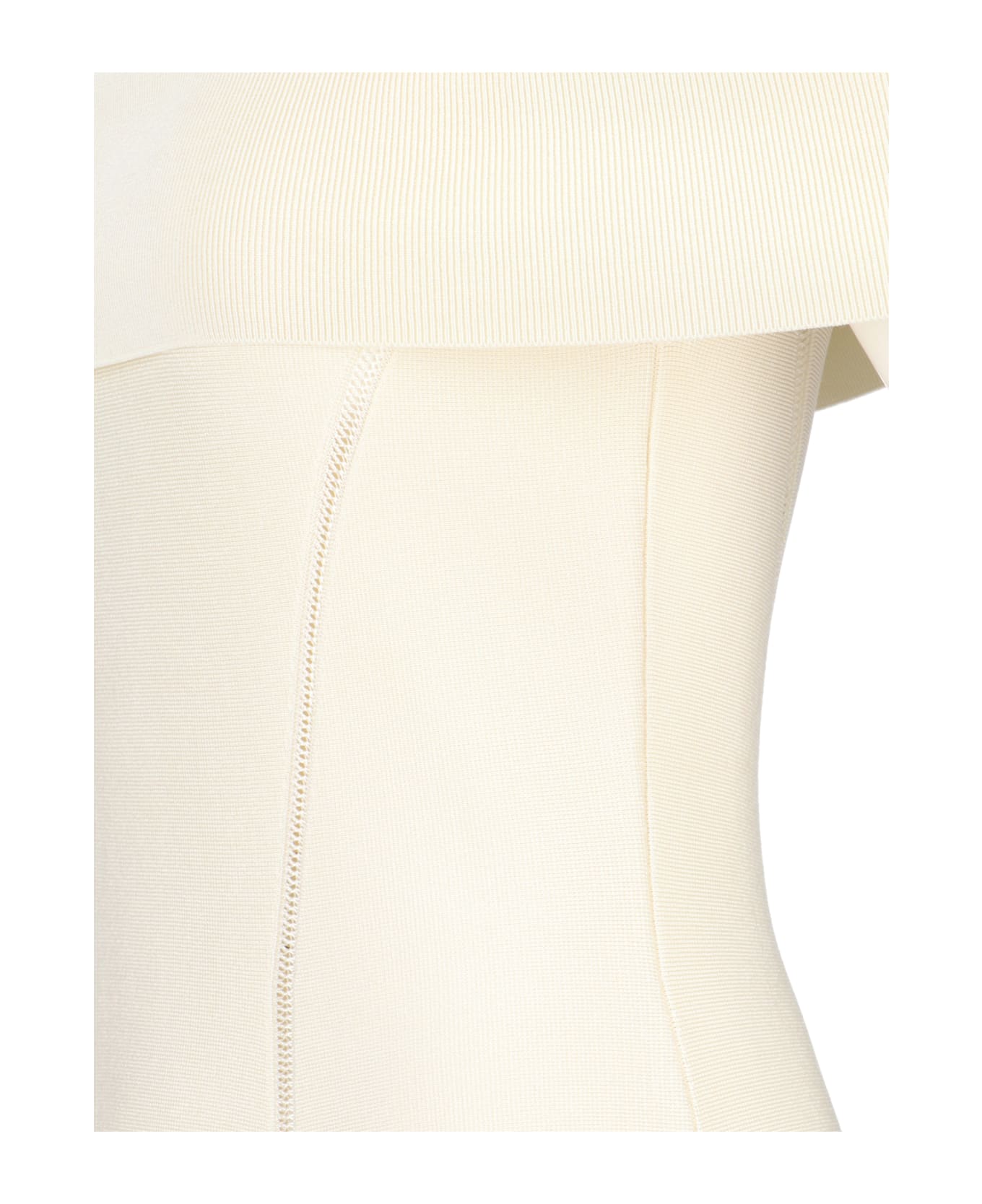 Zimmermann Knit Mini Dress - Crema