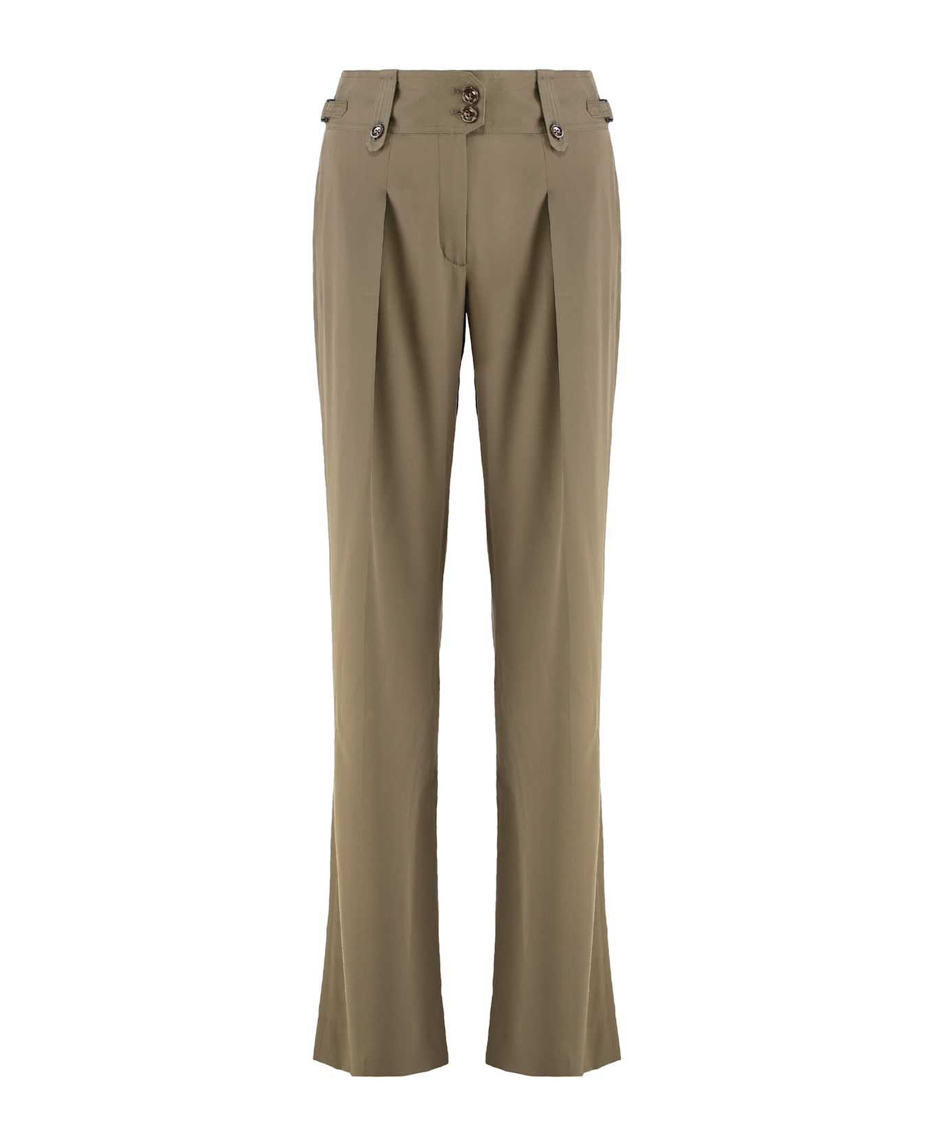 Tom Ford Silk Trousers - khaki