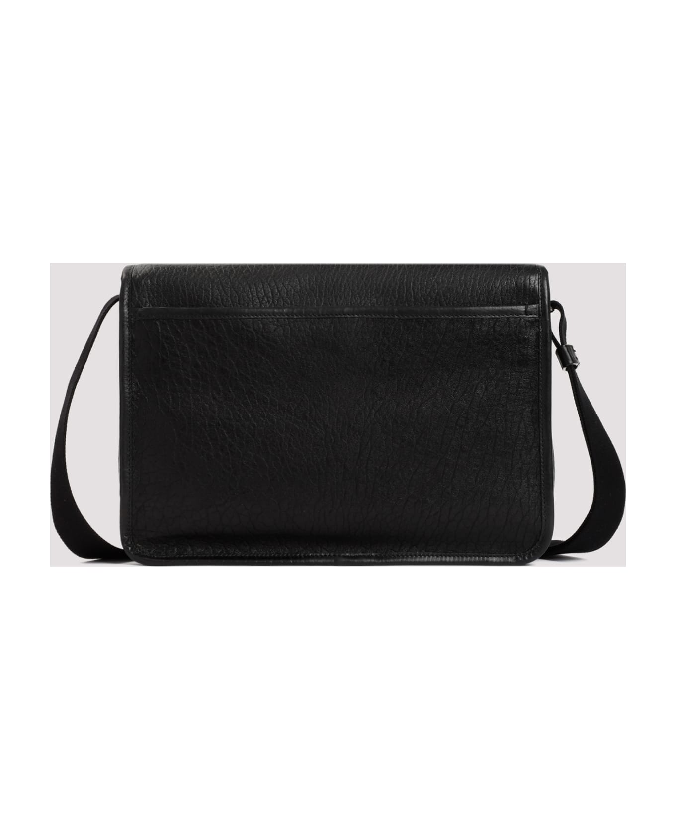 Saint Laurent Niki Logo Plaque Messenger Bag - Nero バッグ