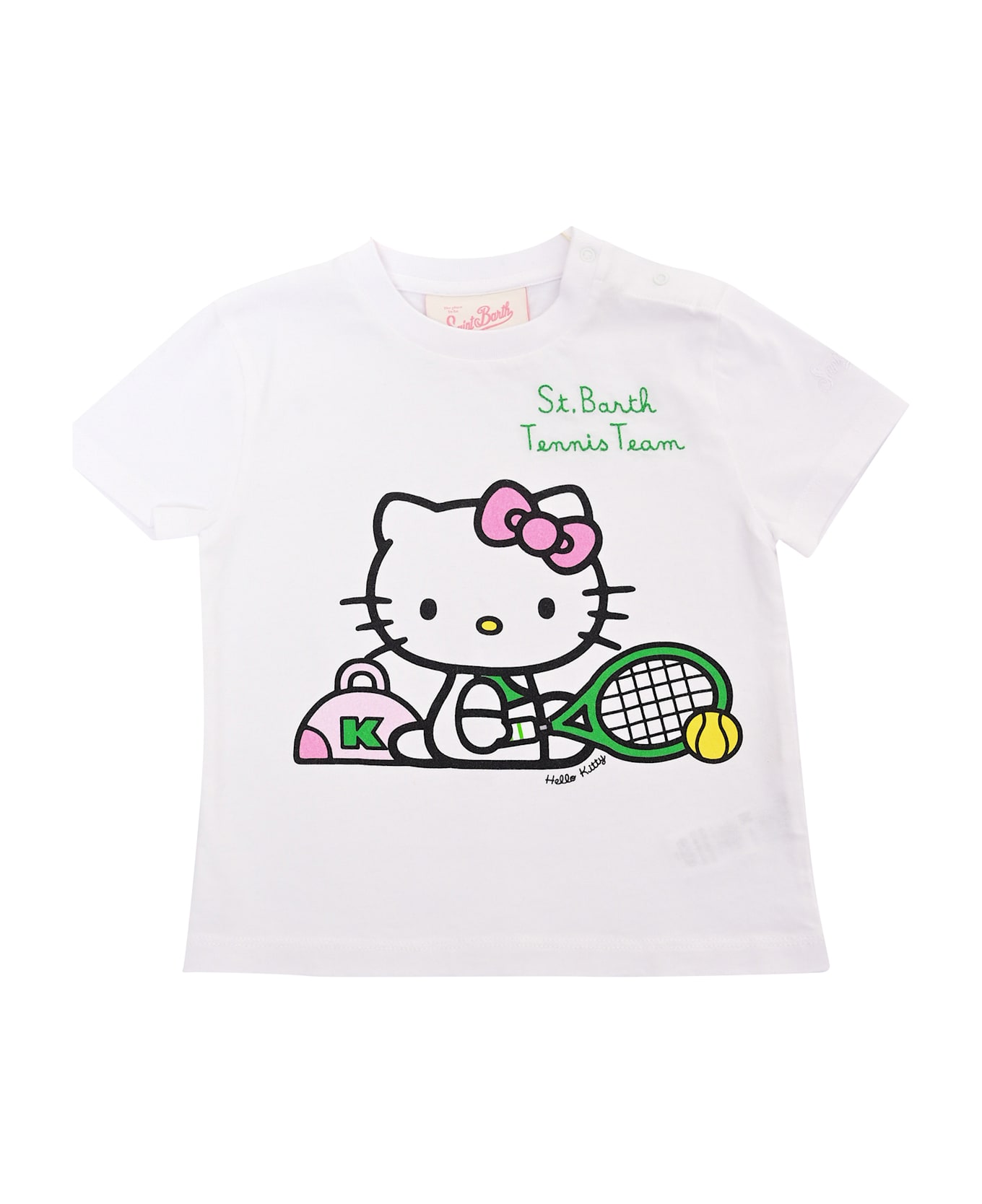 MC2 Saint Barth Elly-hello Kitty Sb Tennis 01 Emb - WHITE