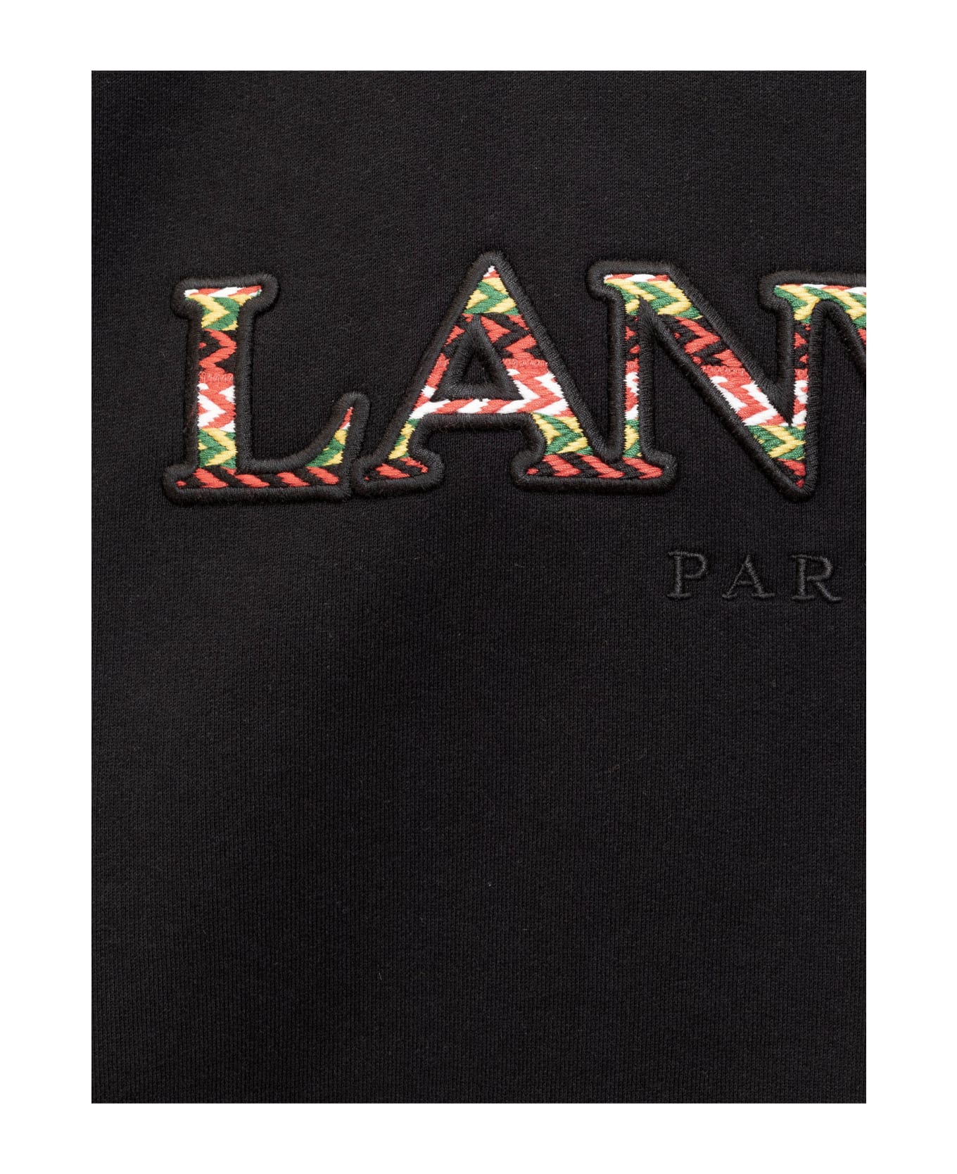 Lanvin Curb Sweatshirt - BLACK フリース
