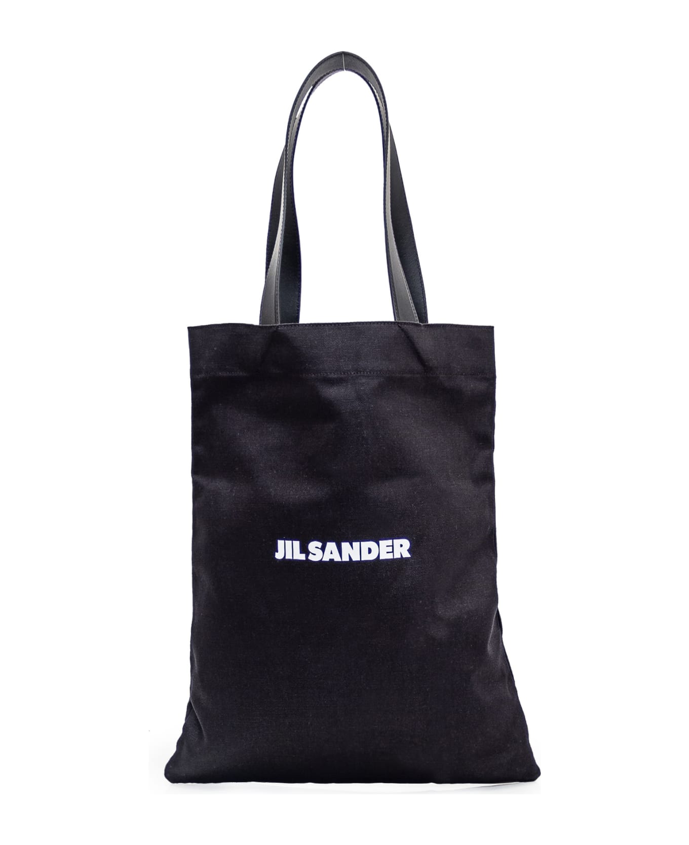 Jil Sander Flat Tote Bag - BLACK