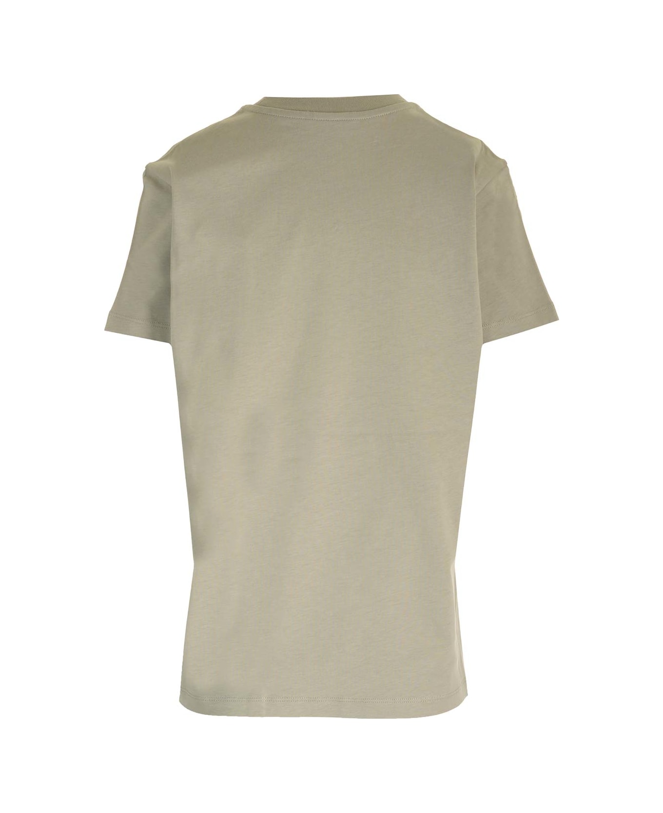 Moncler Embroidered Signature T-shirt - Grey