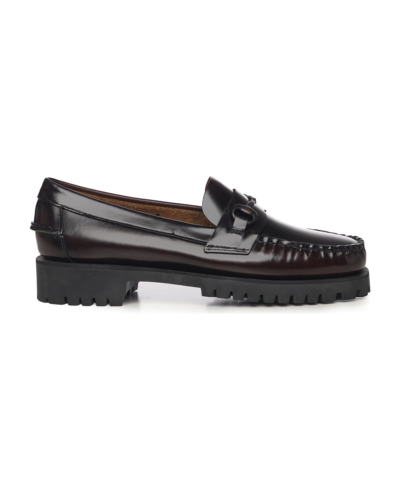 Sebago 'joe Lug' Loafer - BROWN BURGUNDY