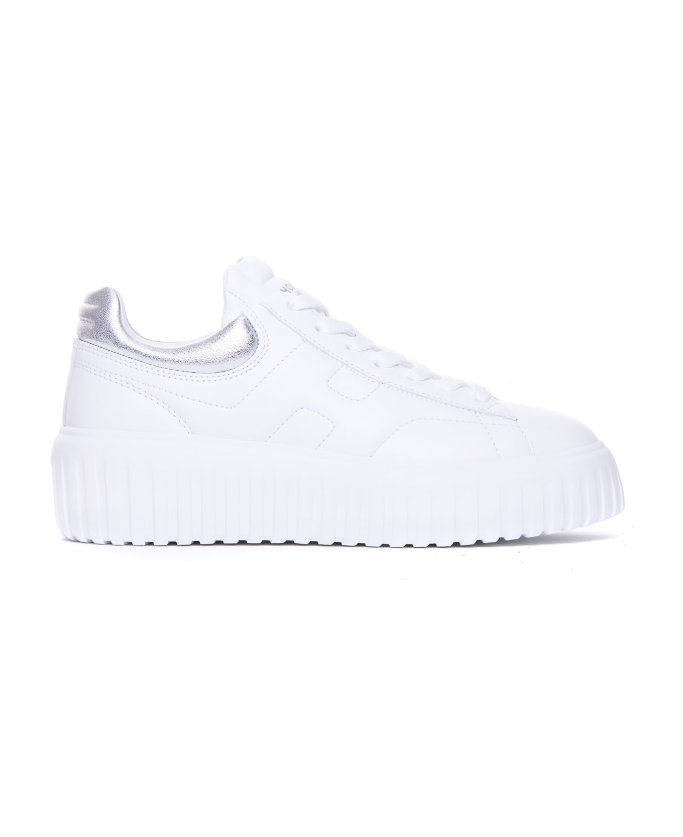 Hogan H-stripes Sneakers - WHITE