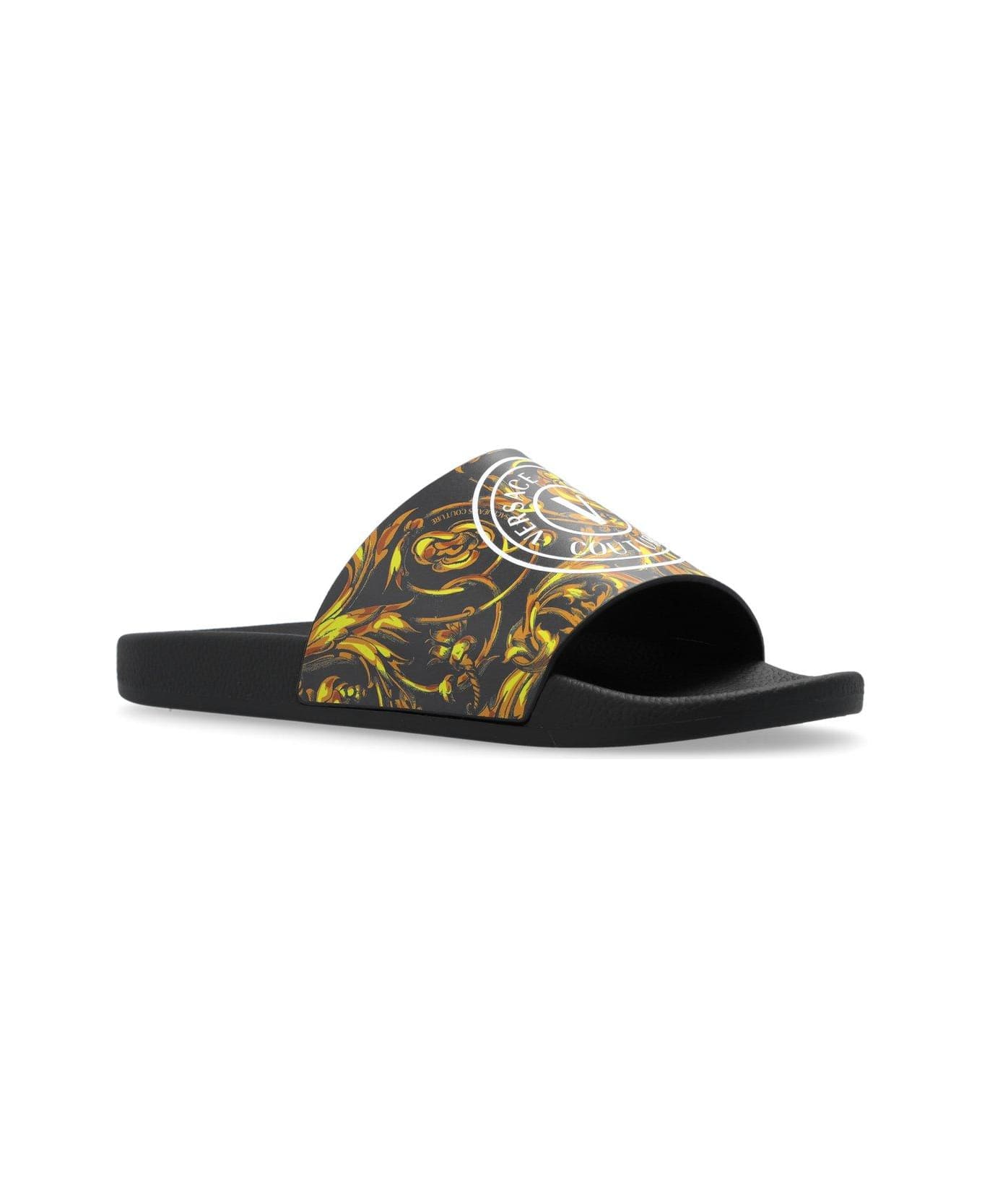 Versace Jeans Couture Open-toe Slides