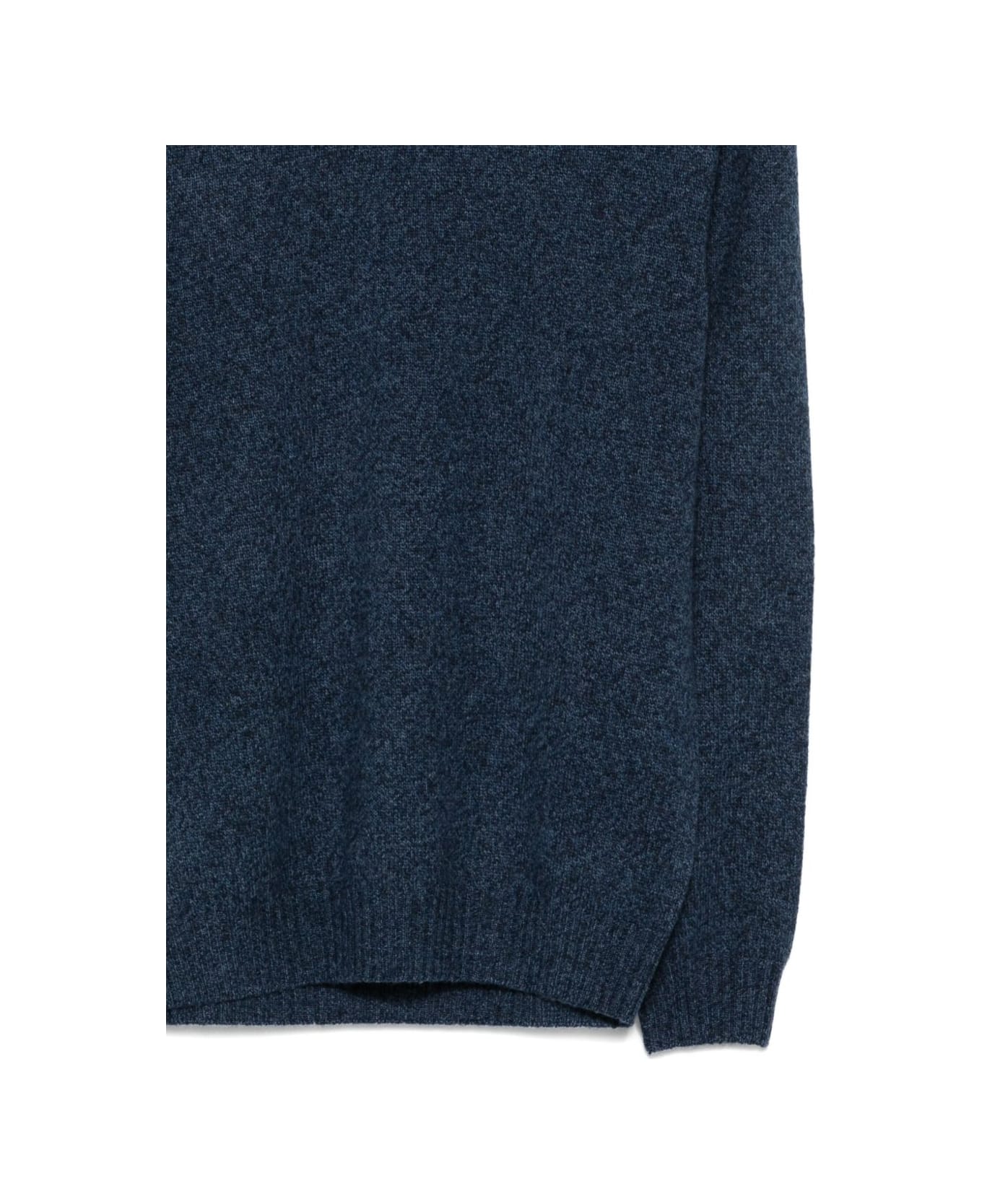 Boglioli Blue Turtleneck Sweater - Blue