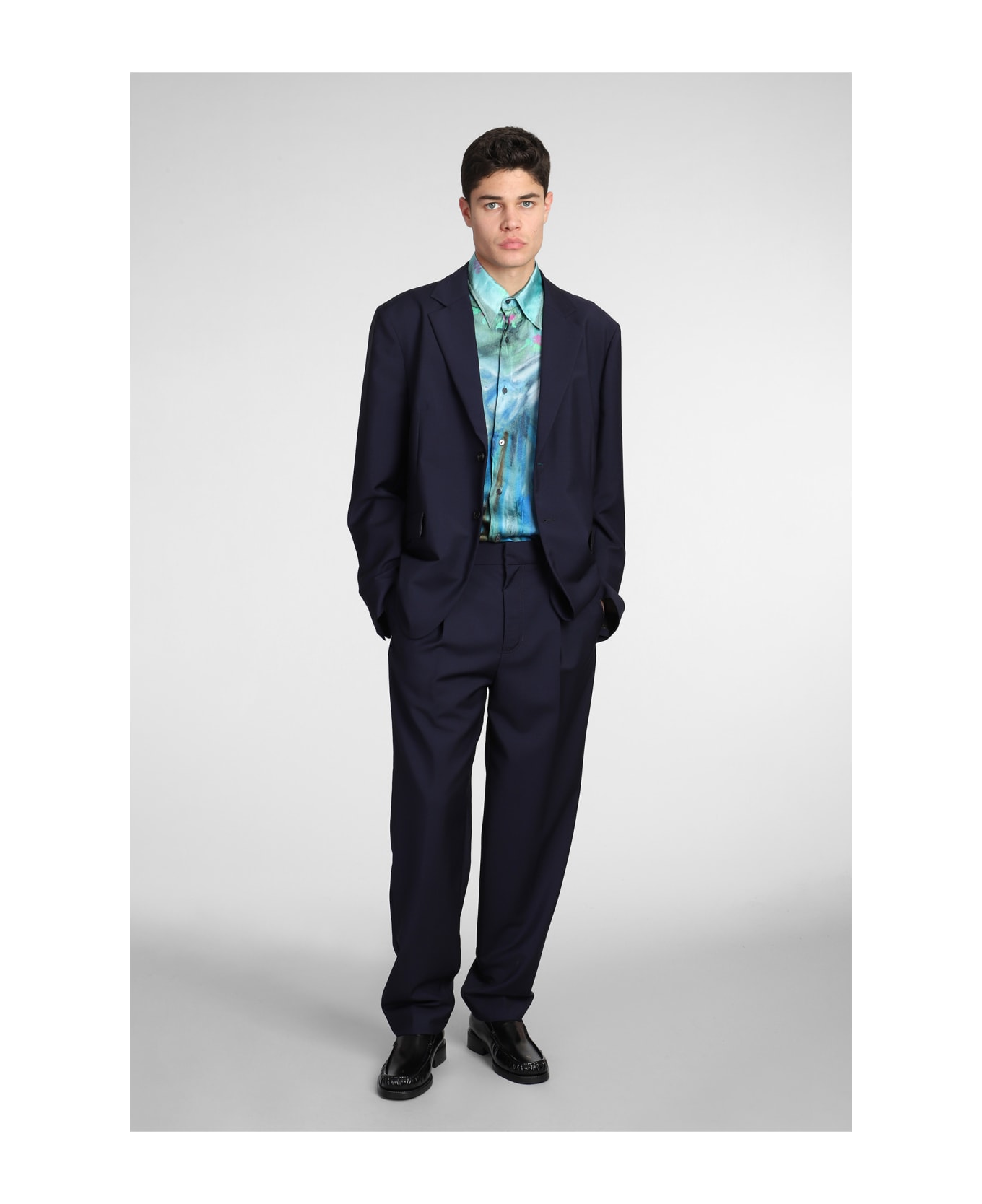 Acne Studios Single-breasted Buttoned Blazer - Blue